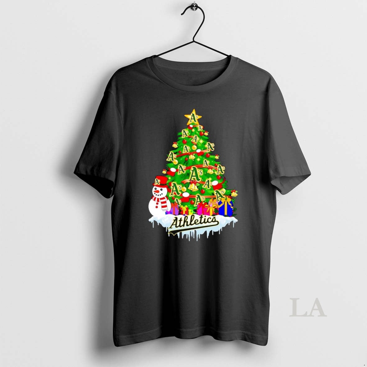 Original Oakland Athletics Christmas Tree