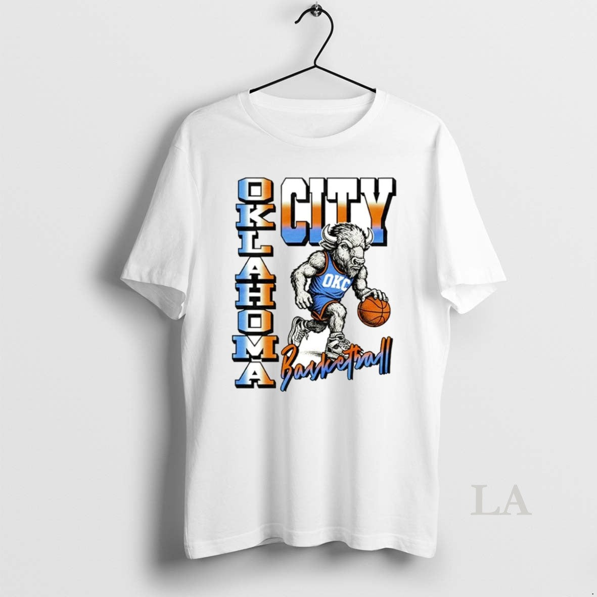 Original Oklahoma City Thunder Mascot Post Moves Basketball