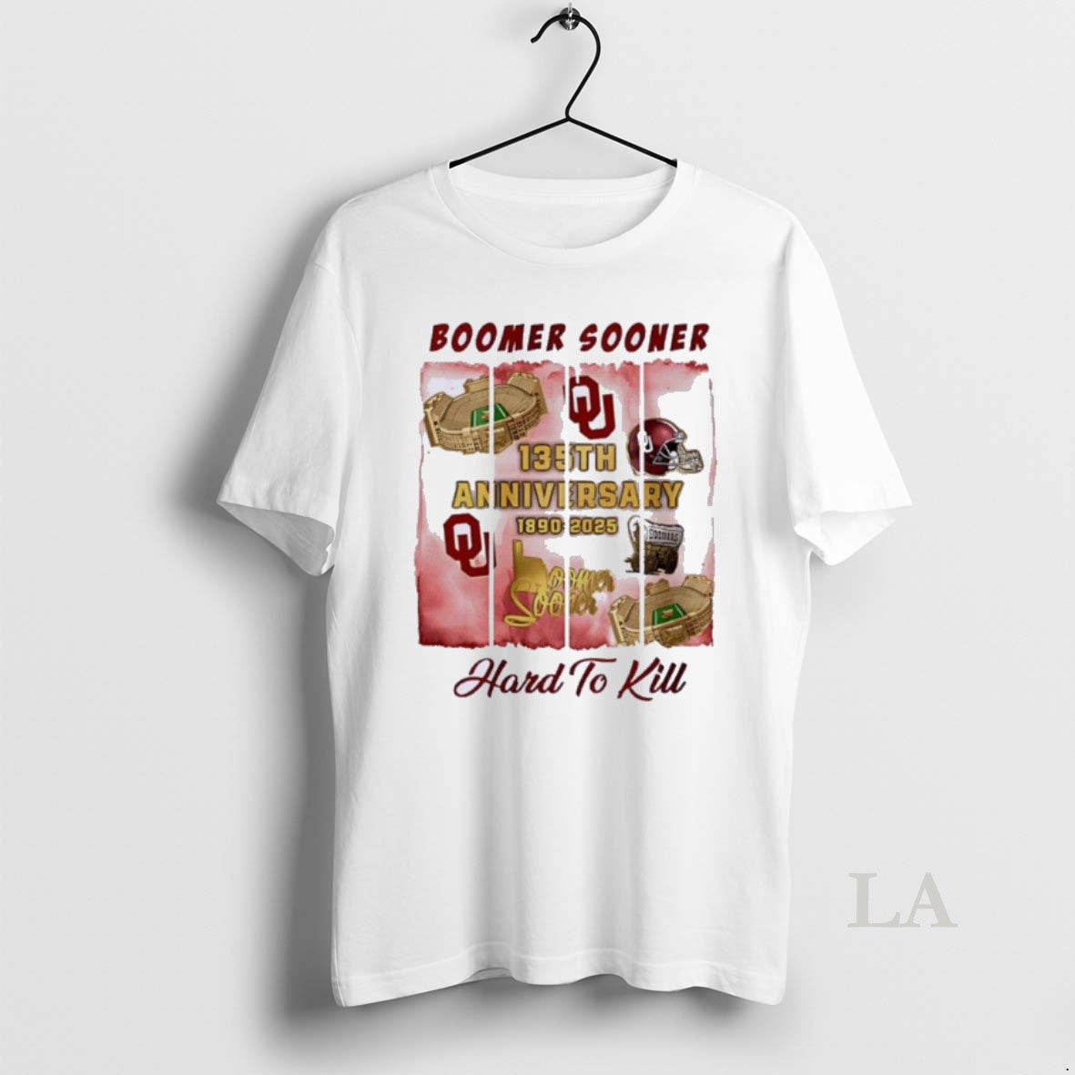 Original Oklahoma Sooners Boomer Sooner 135th Anniversary Hard To Kill T-Shirts, Hoodie, Sweatshirt | AU18TeeNovaLab.com