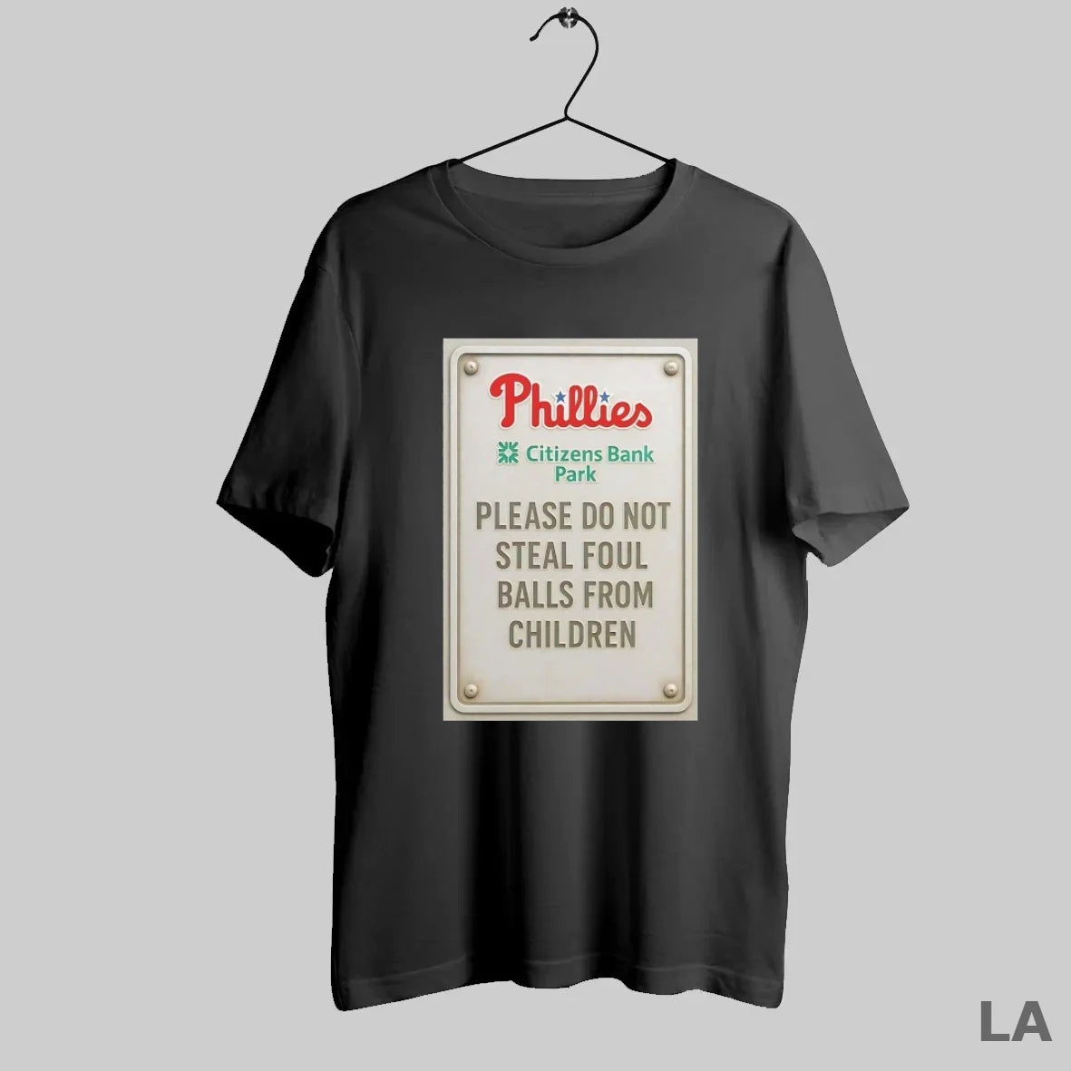 Original Phillies Citizens Bank Park Please Do Not Steal Foul Balls From Children