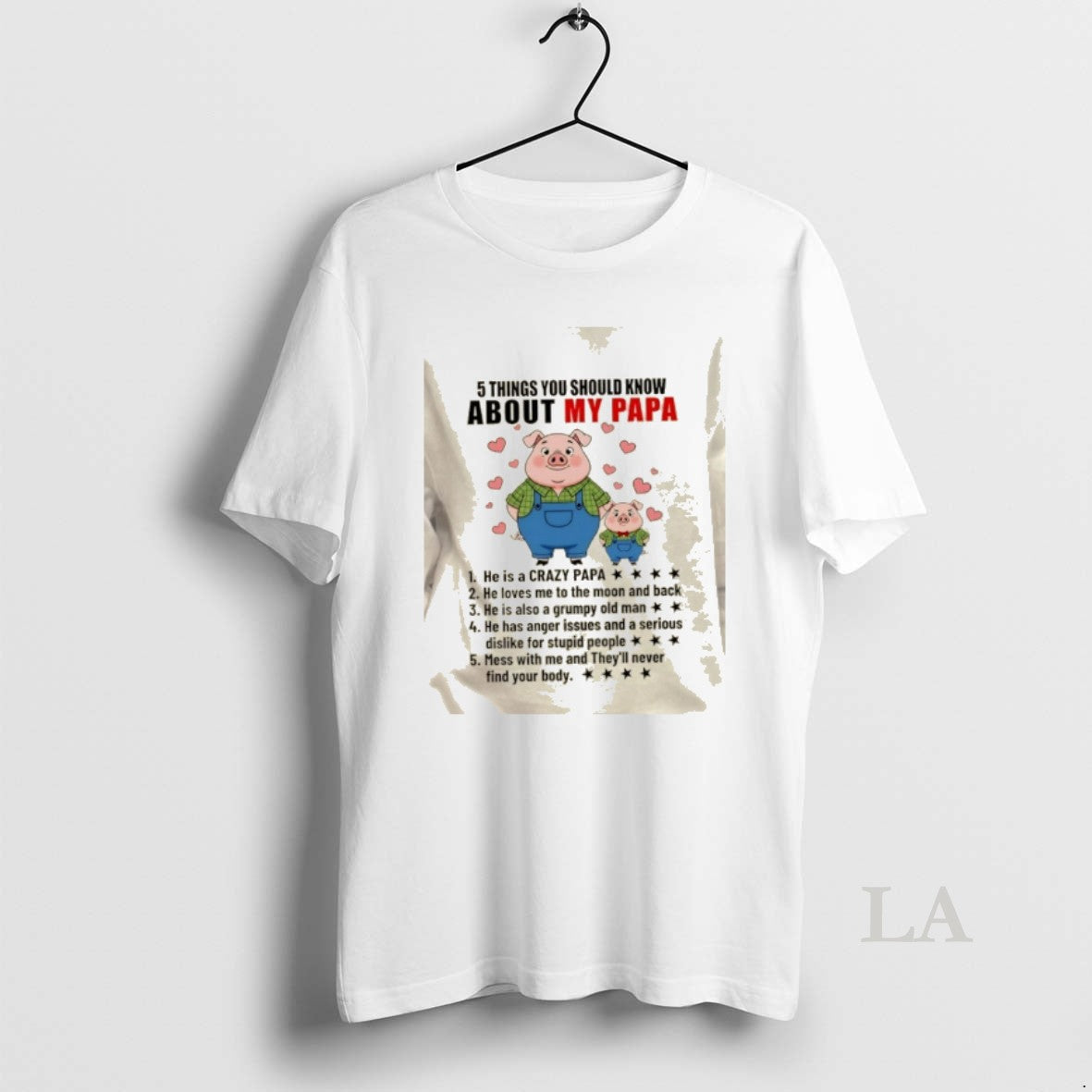 Original Pigs 5 Things You Should Know About My Papa T-Shirts, Hoodie, Sweatshirt | AU18TeeNovaLab.com