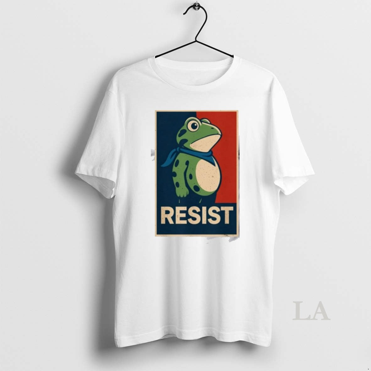 Original Portland Frog Protest Resist T Men
