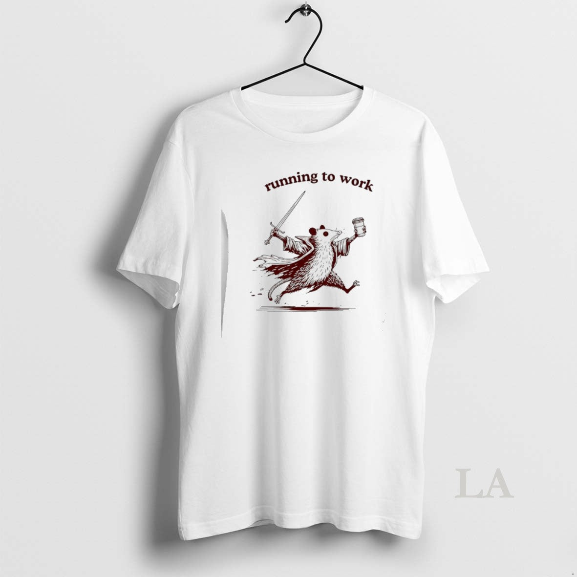 Original Possum Running To Work Funny T-Shirts, Hoodie, Sweatshirt | AU18TeeNovaLab.com