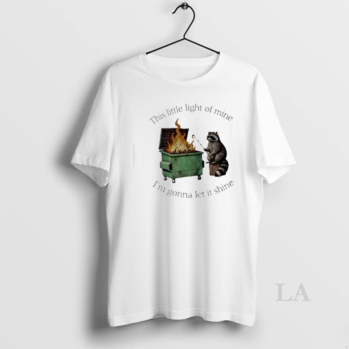 Original Raccoon This Little Light Of Mine Im Gonna Let It Shine T-Shirts, Hoodie, Sweatshirt | AU18TeeNovaLab.com