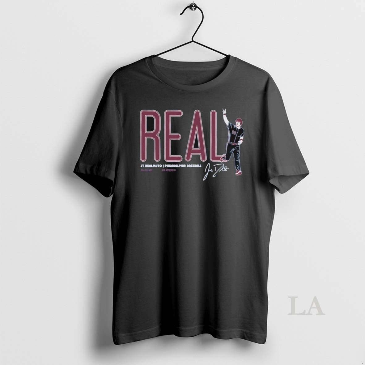 Original Real Jt Realmuto Philadelphia Phillies Mlb Slash Line Signature
