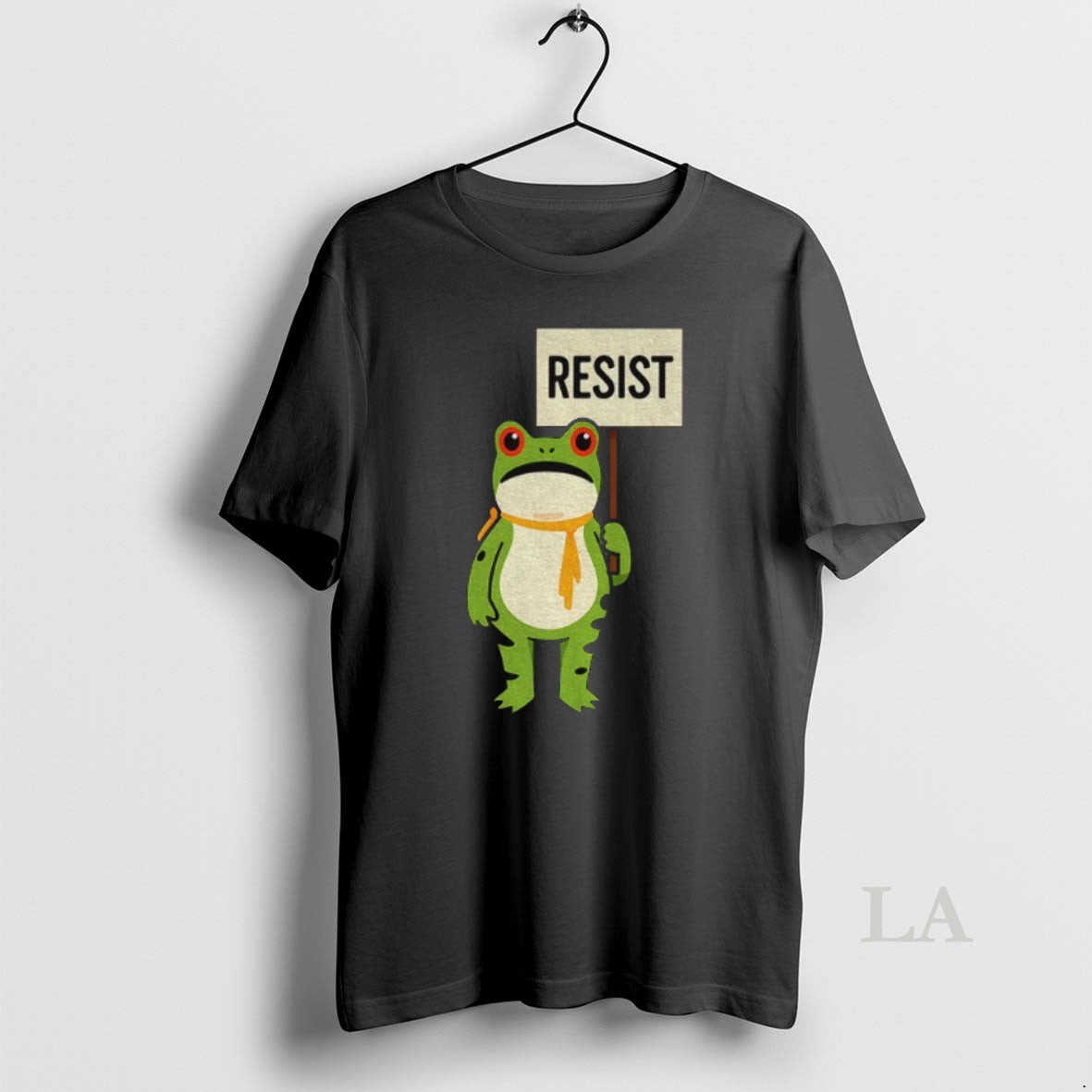 Original Resist Portland Frog Holding Resist Fdt I Stand With Frog
