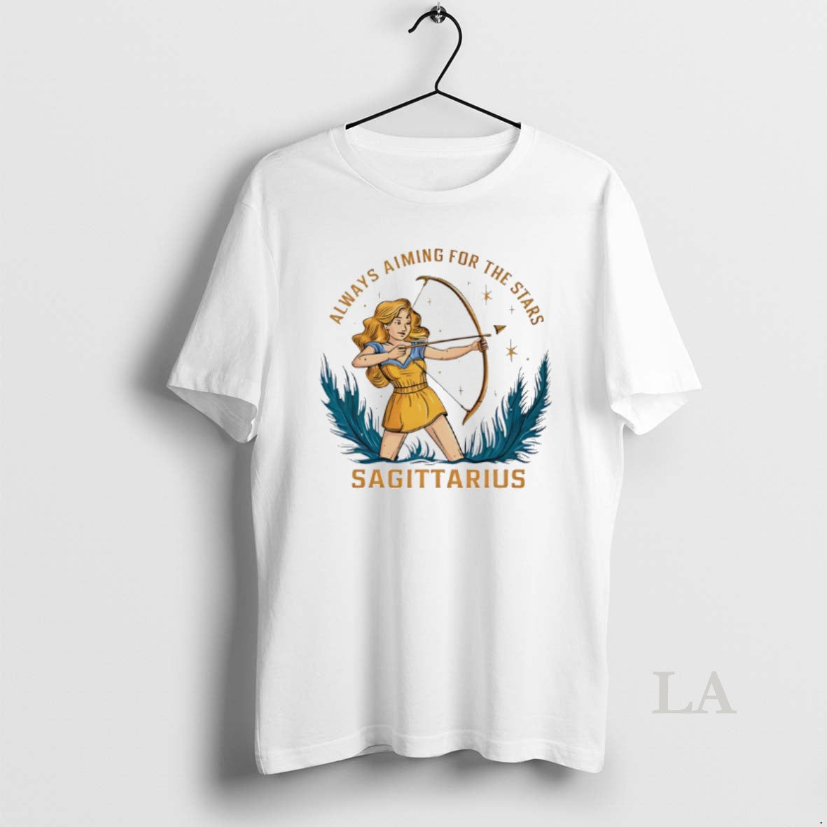 Original Sagittarius Zodiac Always Aiming For The Stars Art T-Shirts, Hoodie, Sweatshirt | AU18TeeNovaLab.com