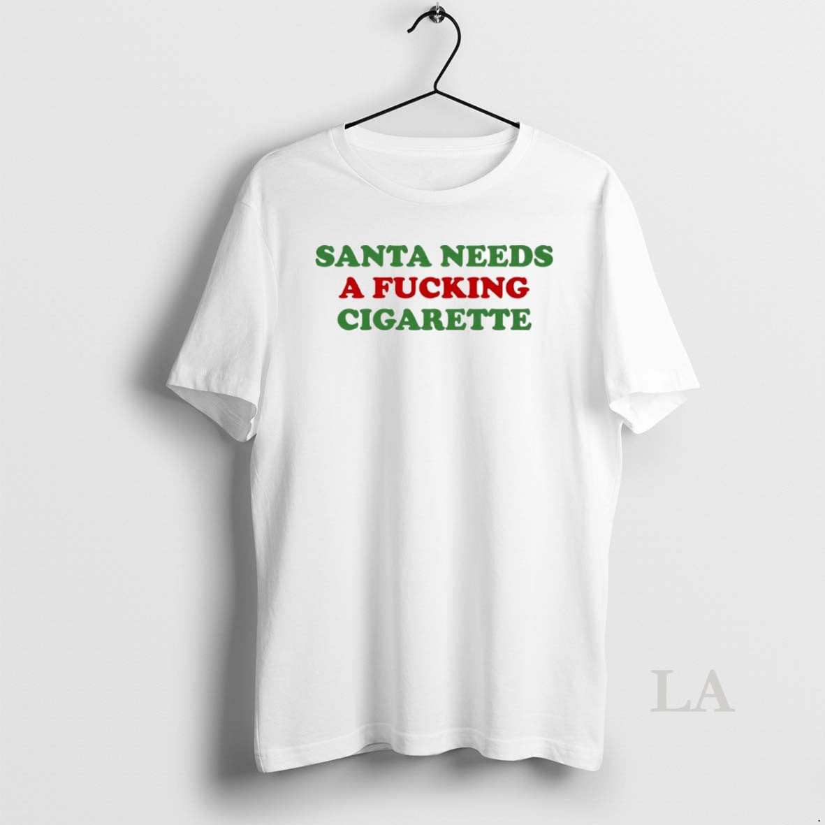 Original Santa Needs A Fcking Cigarette Circle T-Shirts, Hoodie, Sweatshirt | AU18TeeNovaLab.com