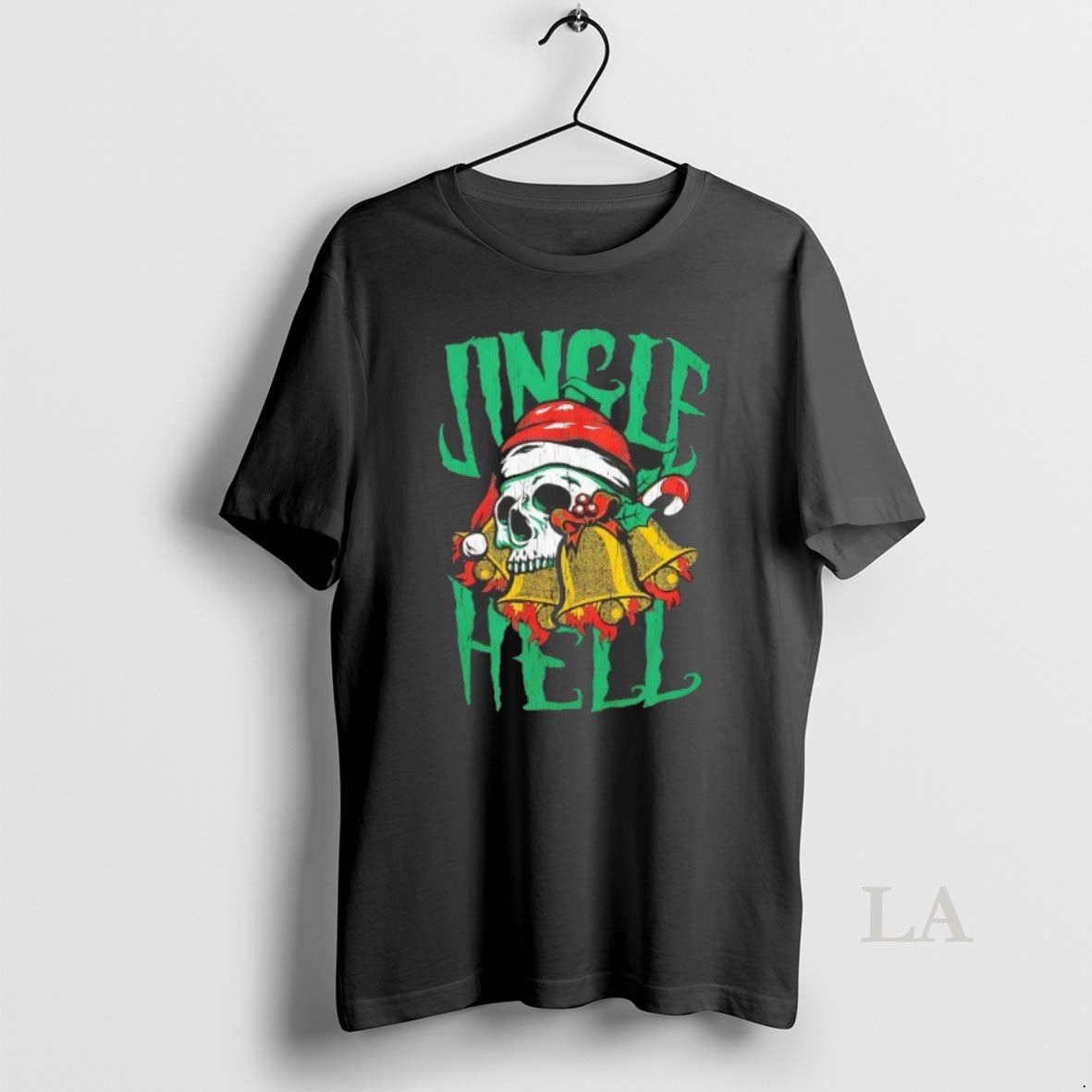 Original Santa Skull Jingle Hell Christmas