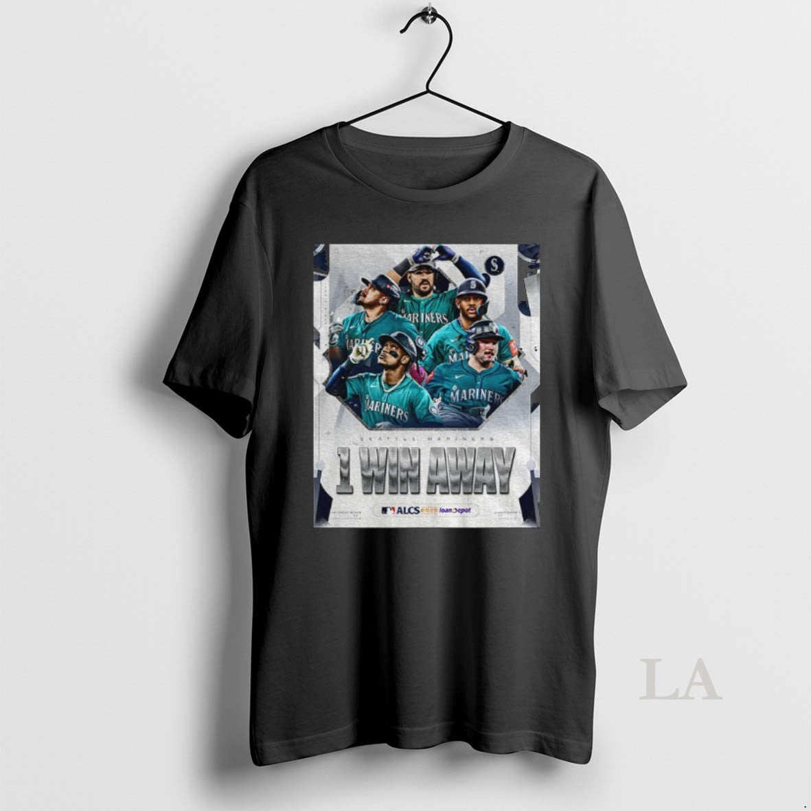 Original Seattle Mariners American League Championship Series Alcs Mlb Baseball 1 Win Away