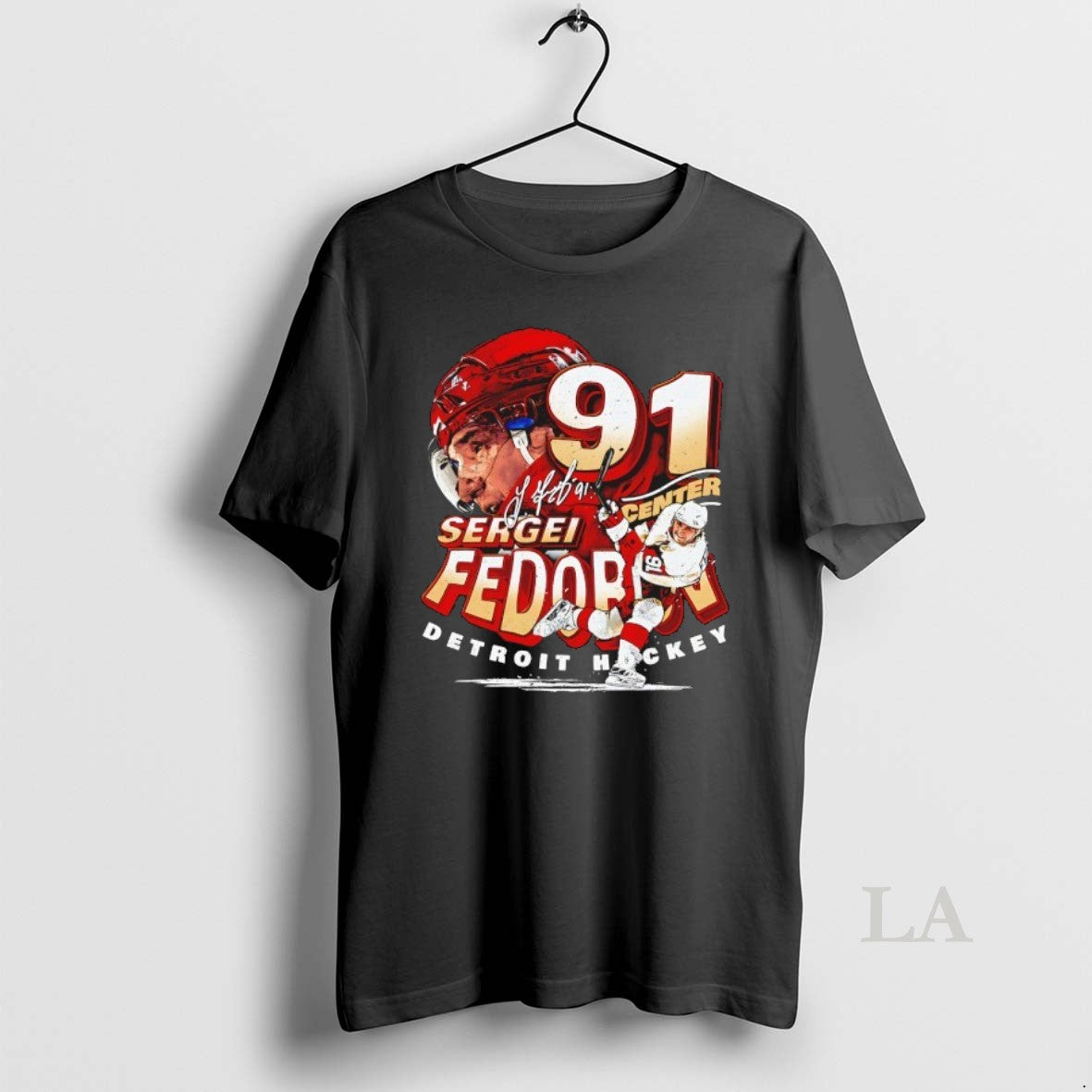 Original Sergei Fedorov 91 Detroit Red Wings Hockey Player Name T-Shirts, Hoodie, Sweatshirt | AU18TeeNovaLab.com