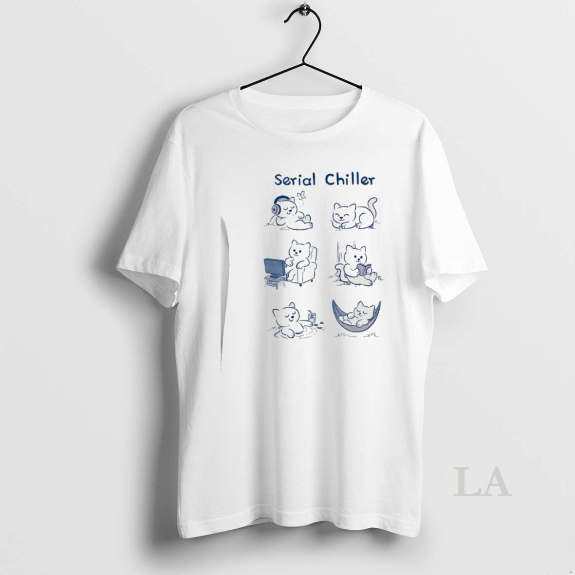 Original Serial Chiller Cats Meme T-Shirts, Hoodie, Sweatshirt | AU18TeeNovaLab.com