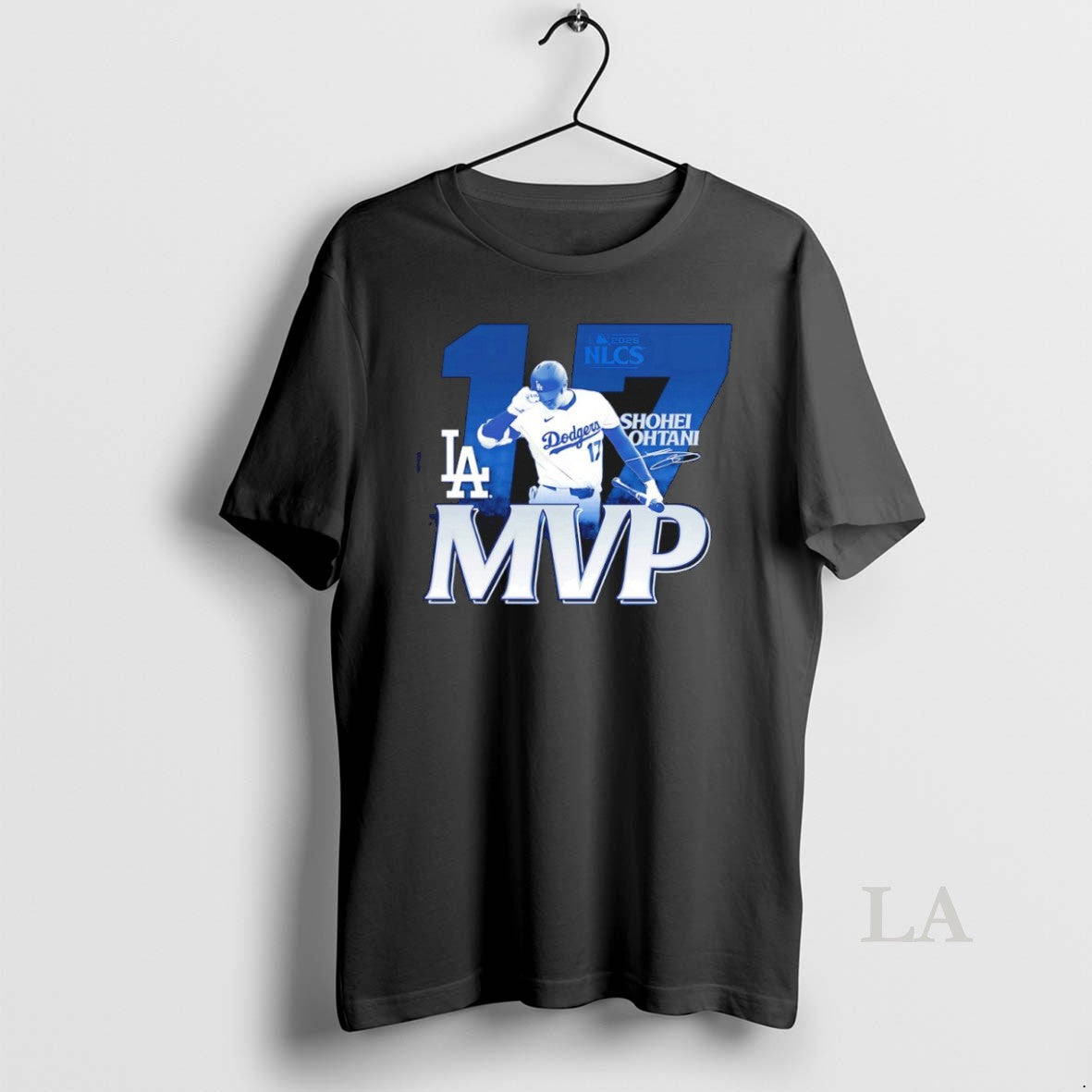 Original Shohei Ohtani 17 Los Angeles Dodgers 2025 National League Championship Series Mvp