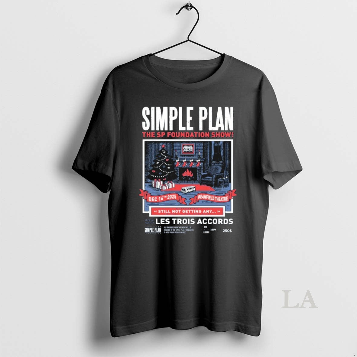 Original Simple Plan Beanfield Theatre In Montreal Qc Dec 16 2025 Tour Holiday Christmas T-Shirts, Hoodie, Sweatshirt