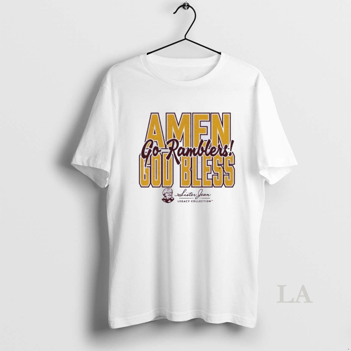 Original Sister Jean Amen God Bless Go Ramblers T-Shirts, Hoodie, Sweatshirt | AU18TeeNovaLab.com