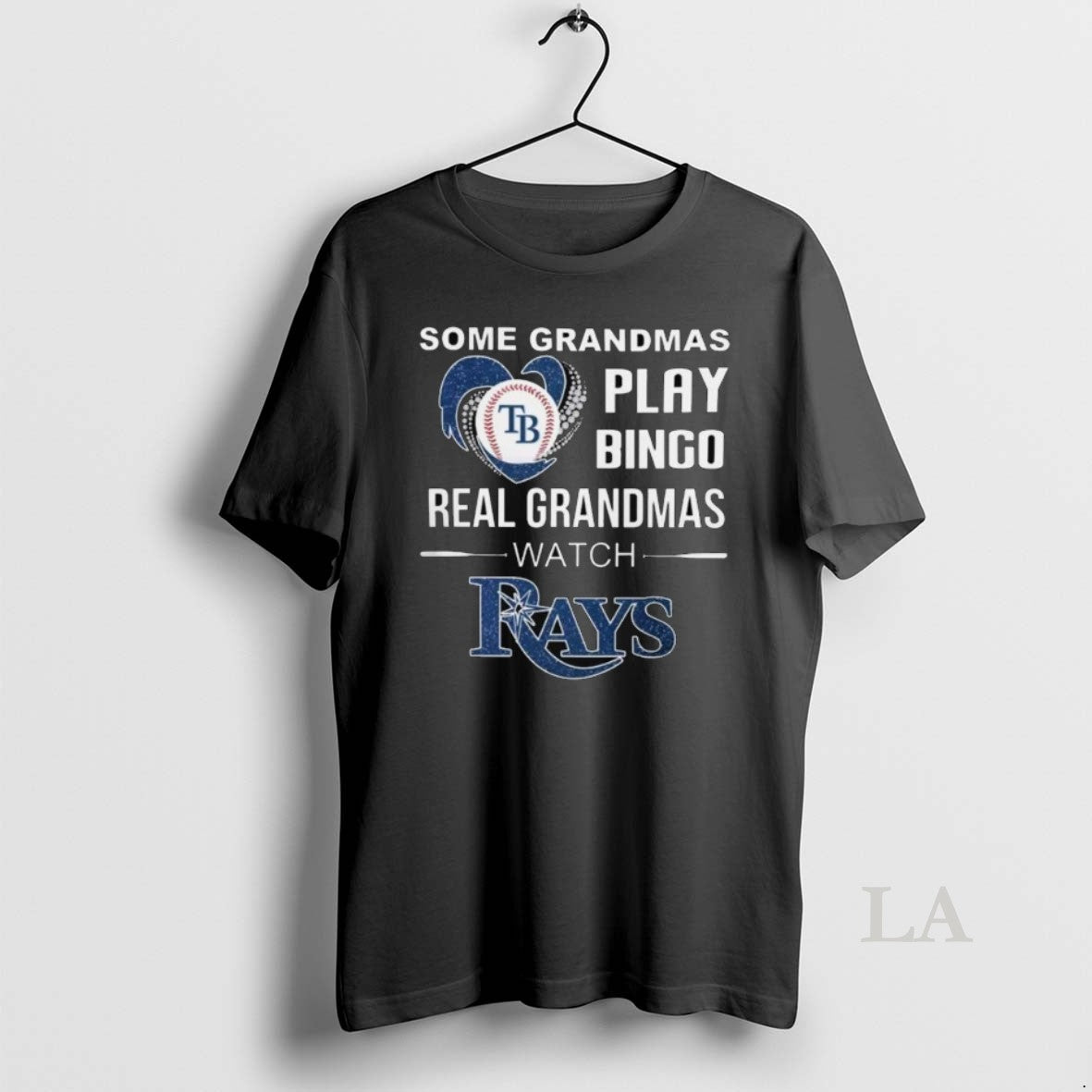 Original Some Grandmas Play Bingo Real Grandmas Watch Tampa Bay Rays 2025 Long Sleve