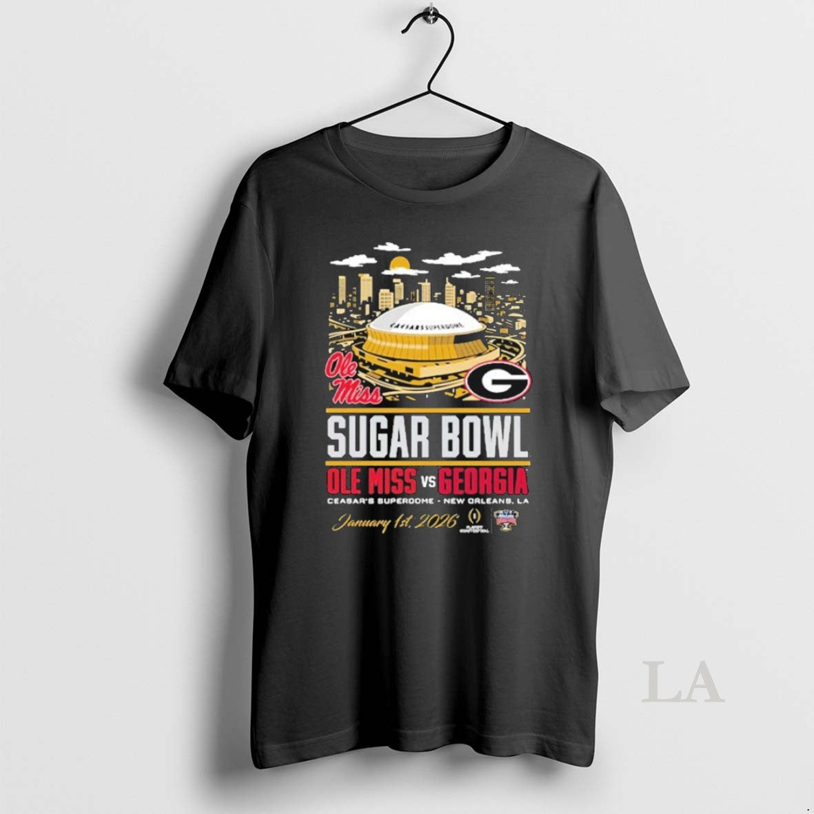 Original Something Inked Georgia Bulldogs Black 2026 Sugar Bowl Head To Head T-Shirts, Hoodie, Sweatshirt