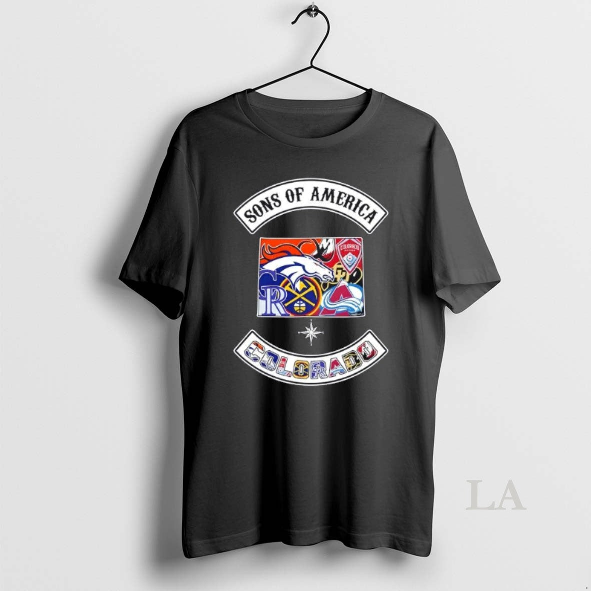 Original Son Of America Colorado Map Sports Logos Combine T-Shirts, Hoodie, Sweatshirt | AU18TeeNovaLab.com