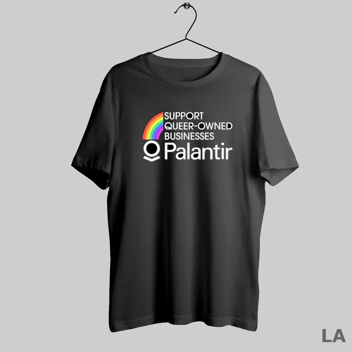 Original Support Queer Owned Businesses Palantir Rainbow