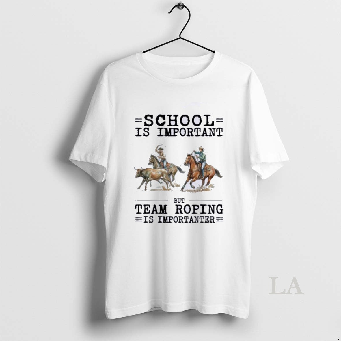 Original Team Roping School Is Important T-Shirts, Hoodie, Sweatshirt | AU18TeeNovaLab.com