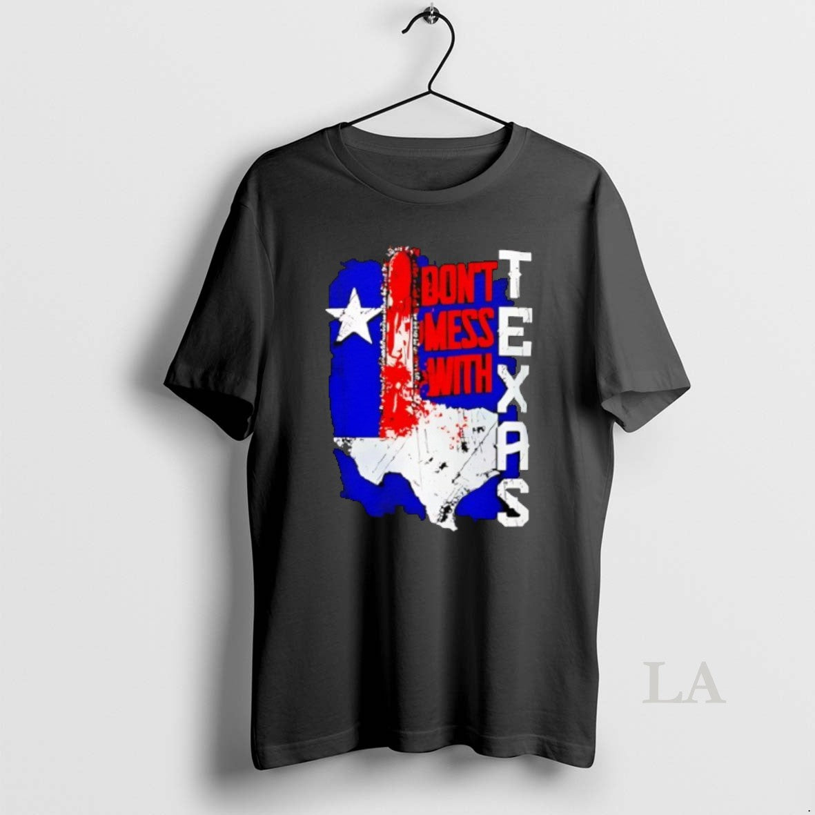 Original Texas Dont Mess With Map Retro