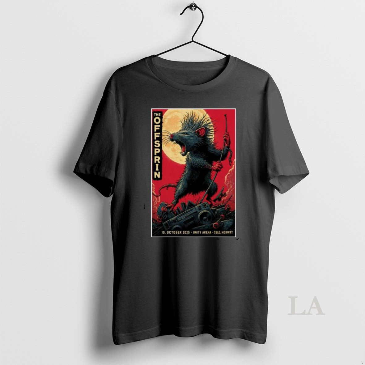 Original The Offspring Oslo Norway Oct 10 2025 Tour T Men