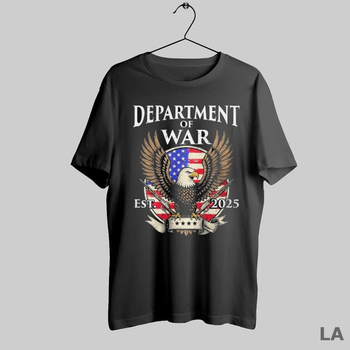 Original The Return Of The Department Of War Est 2025 Eagle American Flag