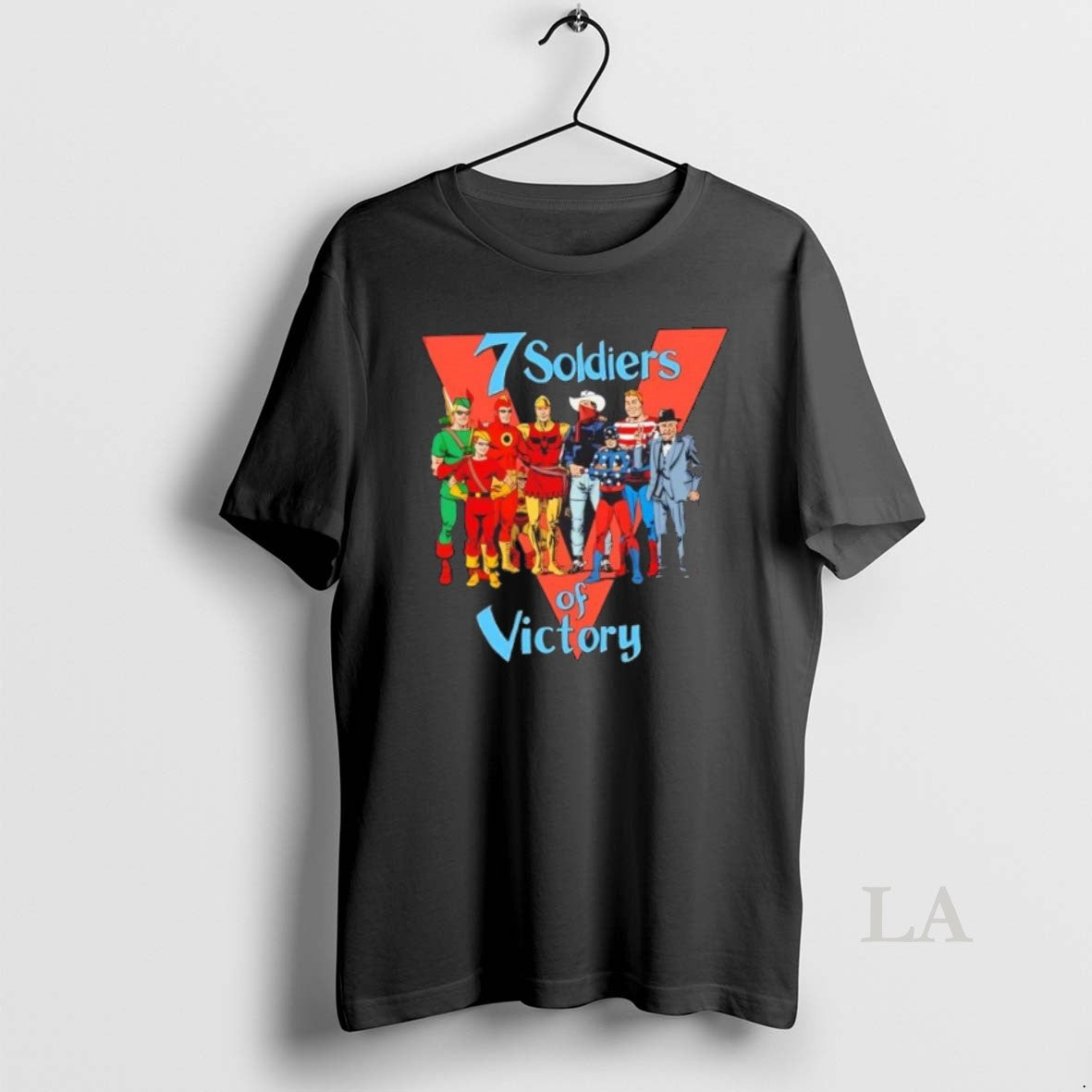 Original The Seven Soldiers Of Victory Cartoon
