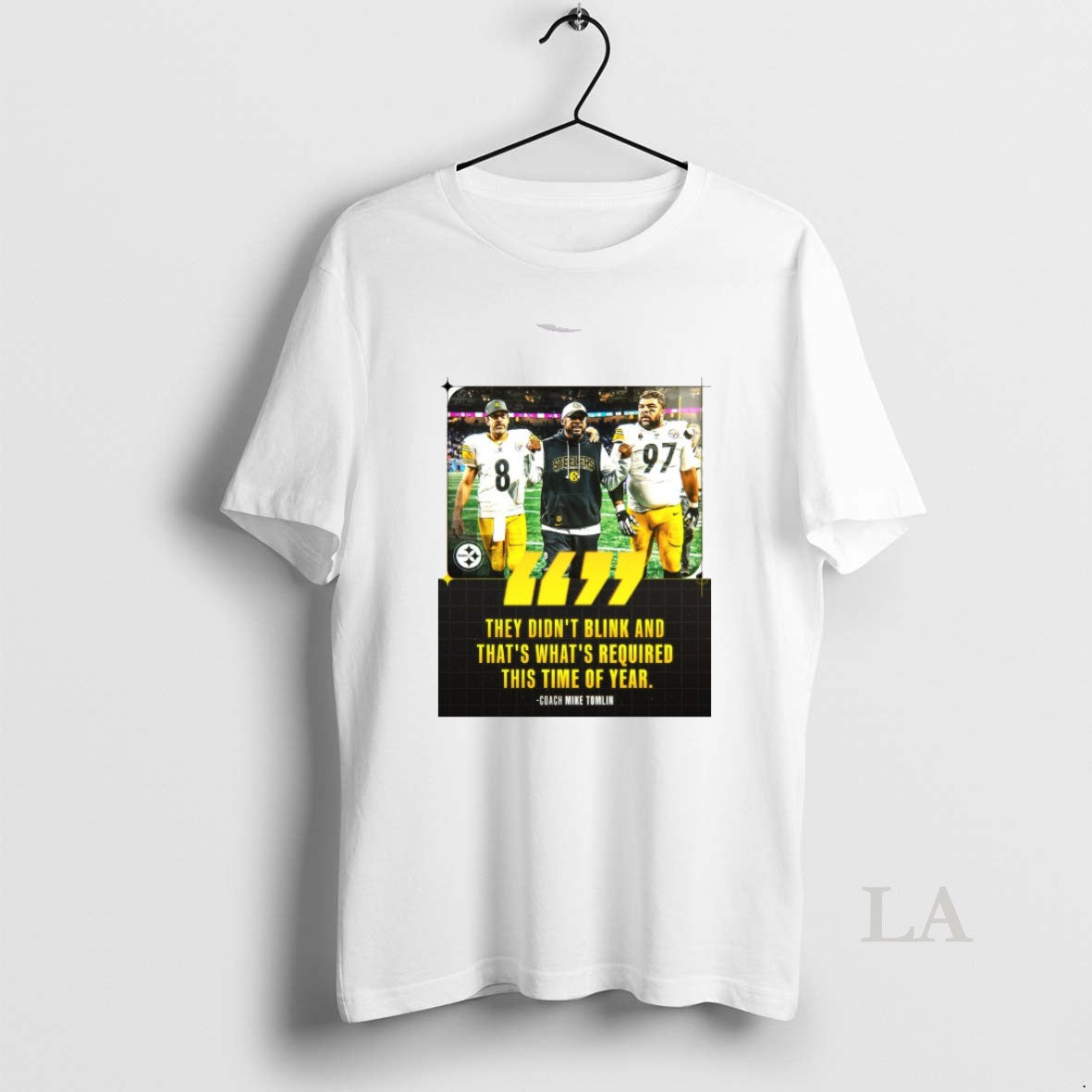 Original They Didnt Blink And Thats Whats Required This Time Of Year Coach Mike Tomlin T-Shirts, Hoodie, Sweatshirt
