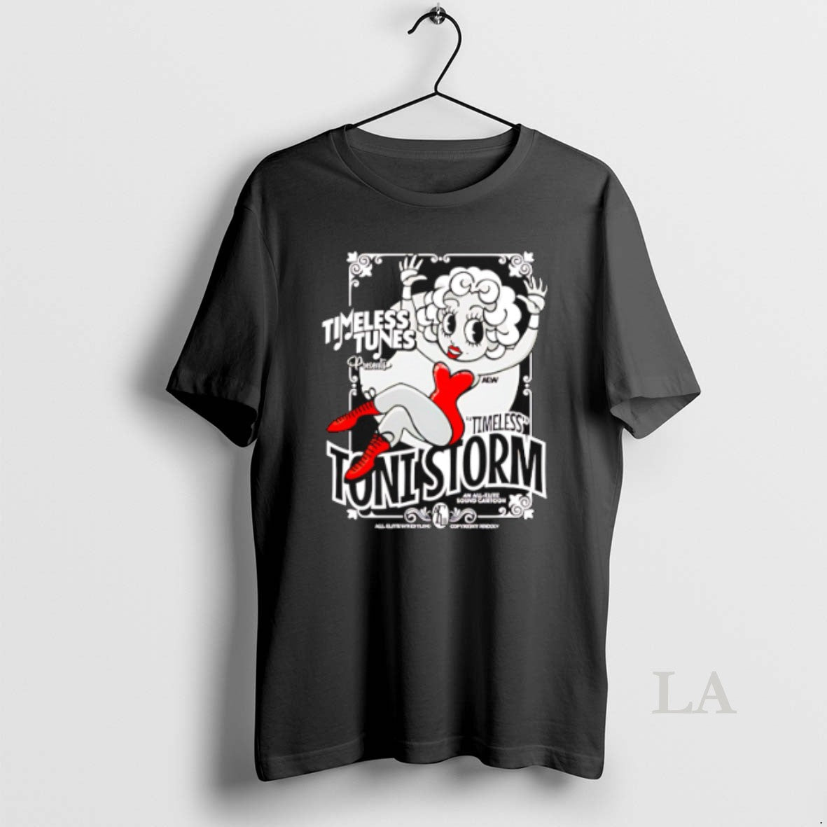 Original Toni Storm Timeless Tunes Aew Cartoon