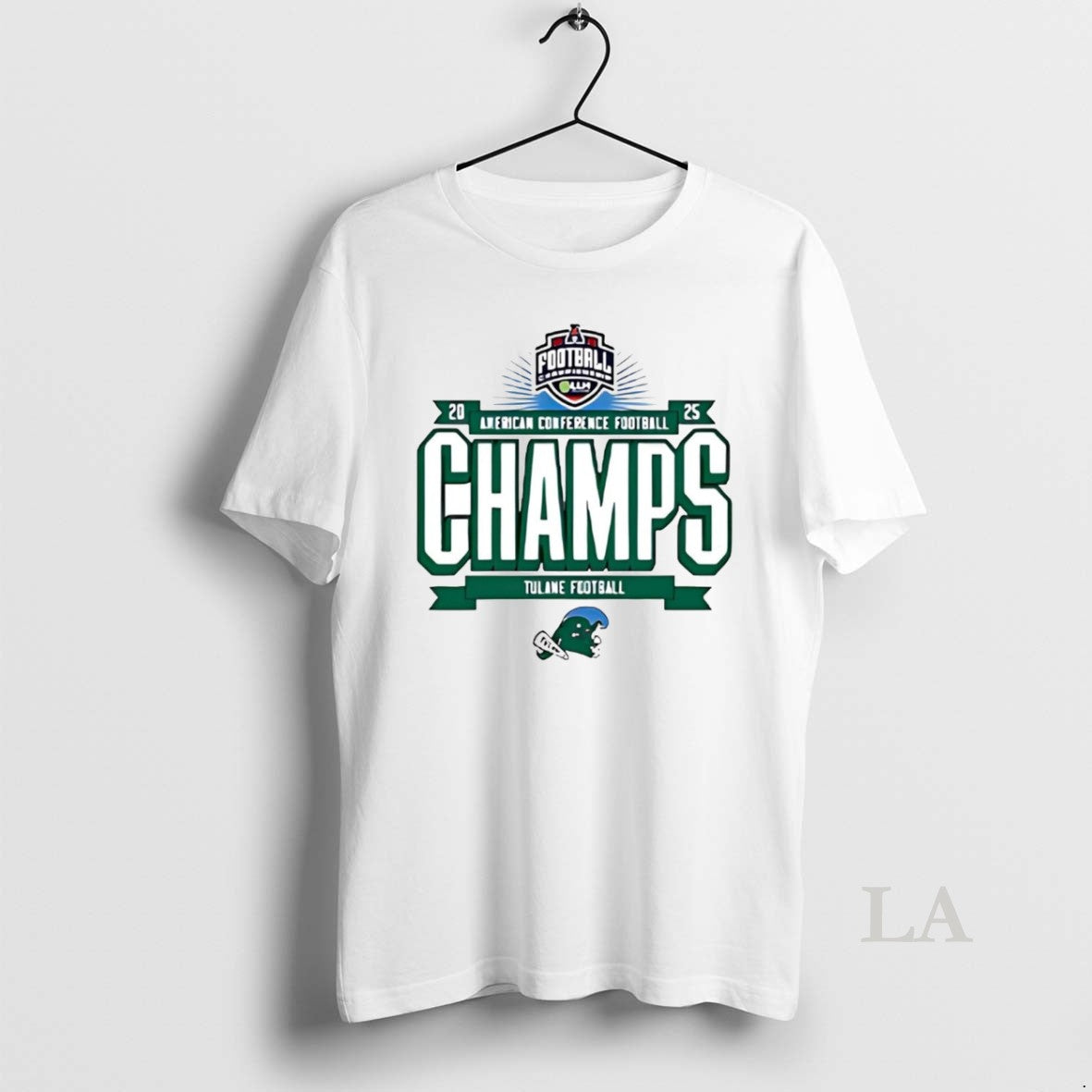 Original Tulane Green Wave 2025 American Championship 2 Sided T-Shirts, Hoodie, Sweatshirt | AU18TeeNovaLab.com
