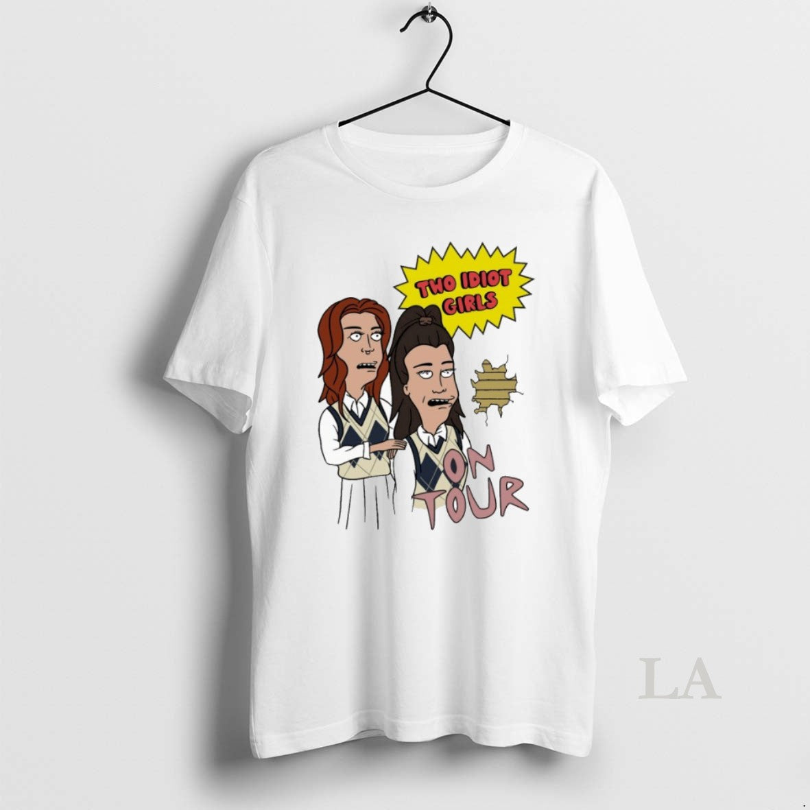 Original Two Idiot Girls X Beavis And Butthead On Tour T-Shirts, Hoodie, Sweatshirt | AU18TeeNovaLab.com