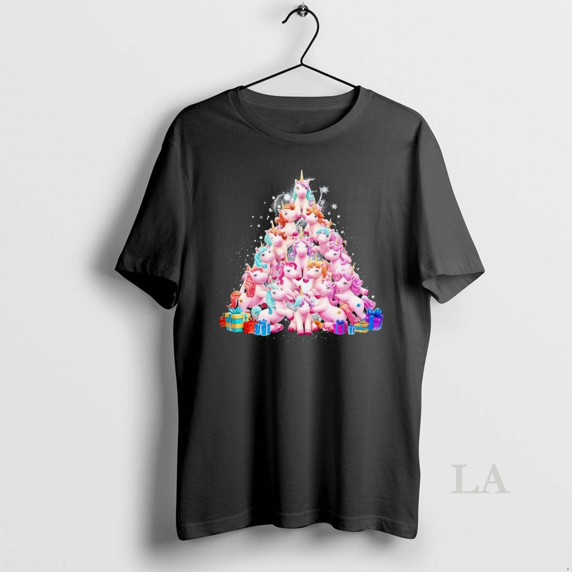 Original Unicorn Christmas Tree Pyramid