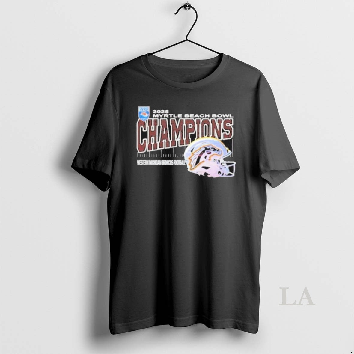Original Western Michigan Broncos 2025 Myrtle Beach Bowl Champions Helmet T-Shirts, Hoodie, Sweatshirt | AU18TeeNovaLab.com