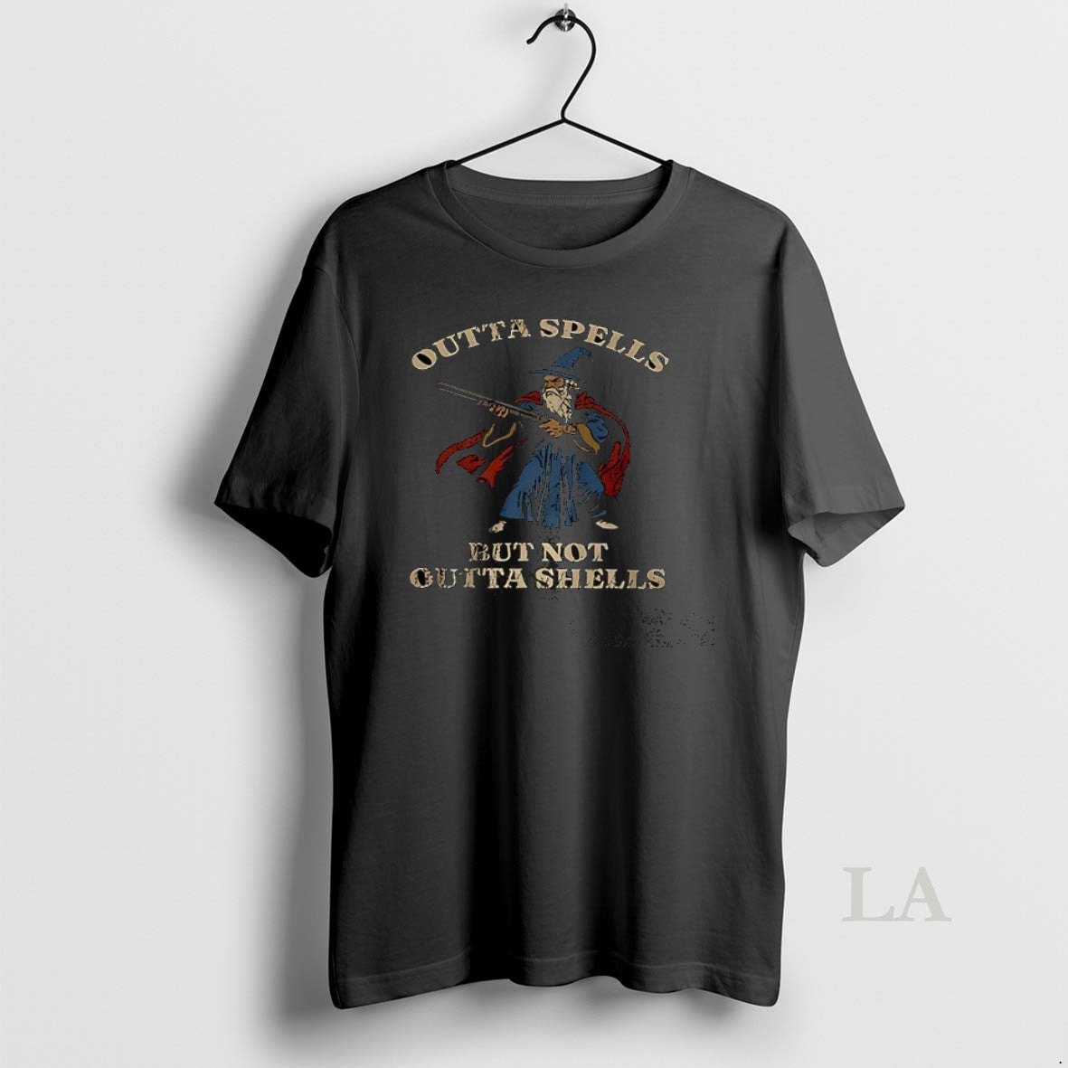 Original Wizard Fantasy Outta Spells But Not Outta Shells T-Shirts, Hoodie, Sweatshirt | AU18TeeNovaLab.com