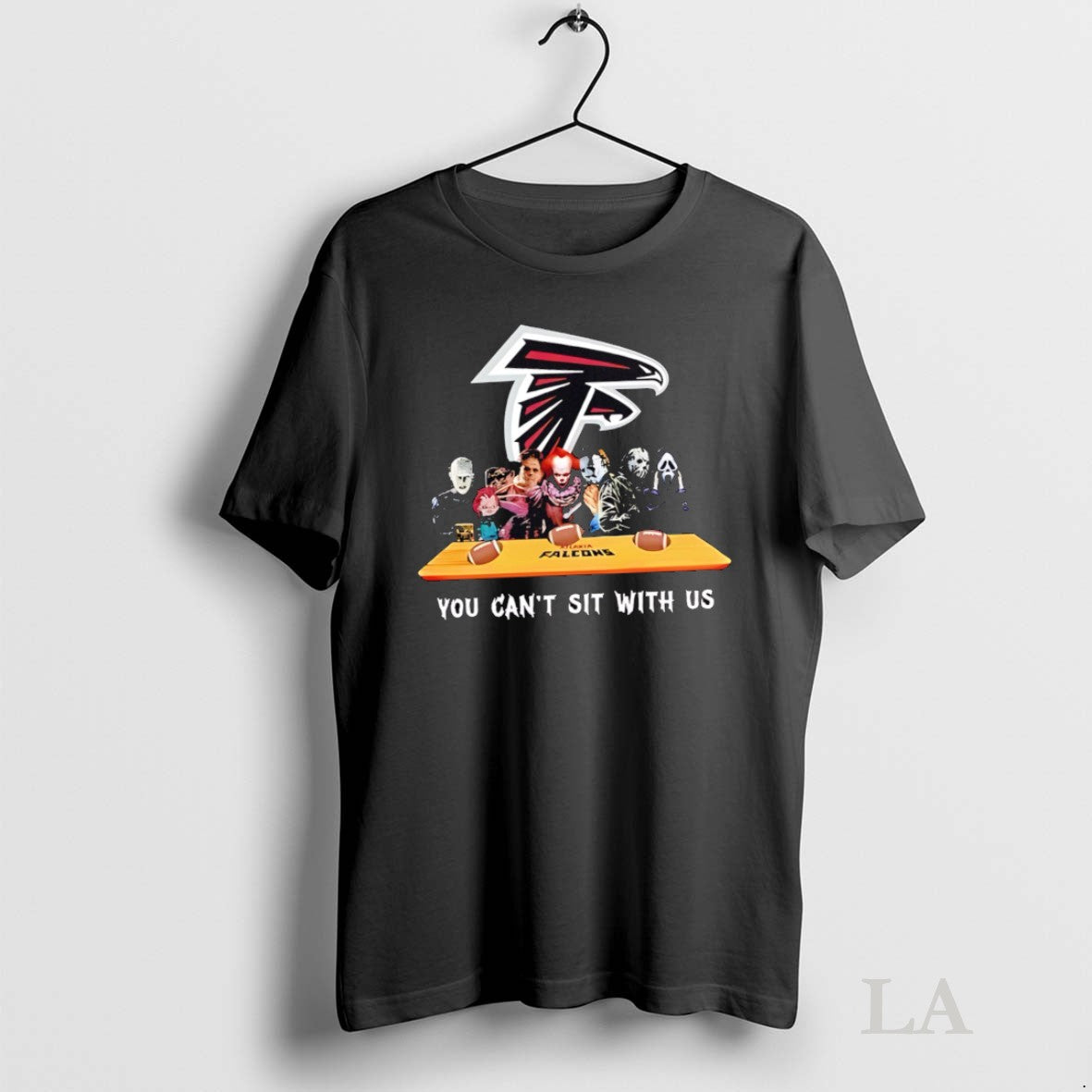Original You Cant Sit With Us Falcons Football Horror Movies Halloween