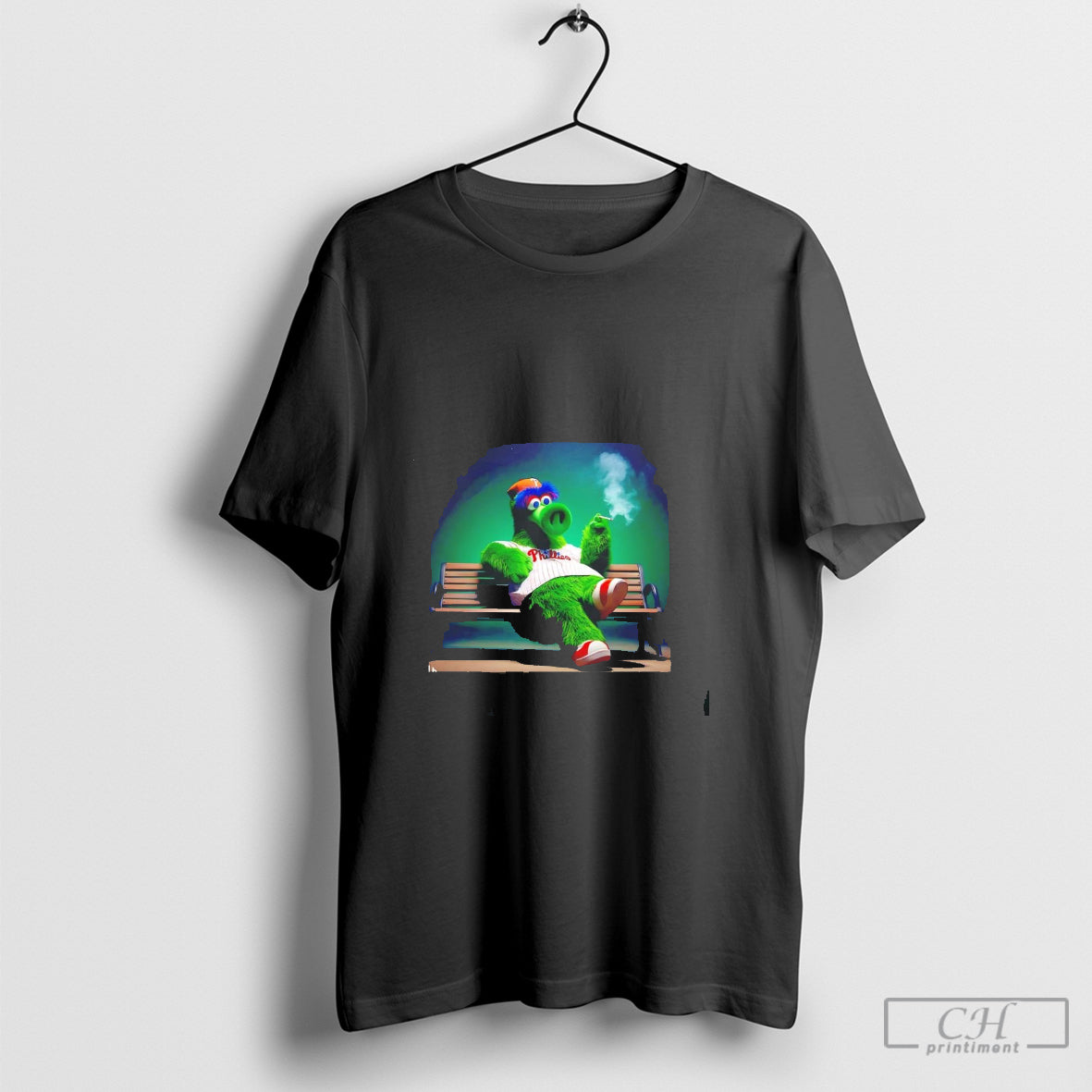 Phildelphia Phillies 2024 Phillie Phanatic Smoking