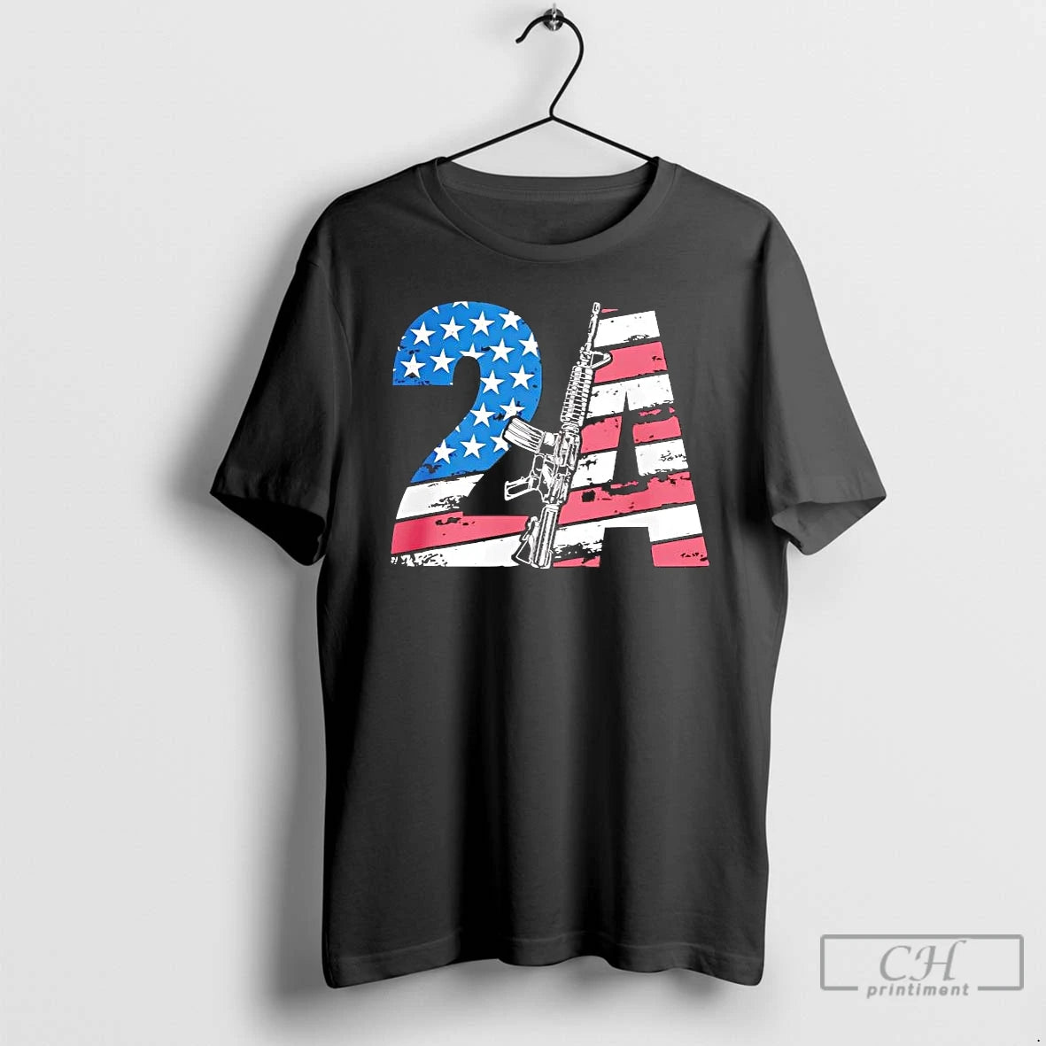 Premium 2a Vintage American Flag Gun T-Shirts, Hoodie, Sweatshirt | AU18TeeNovaLab.com