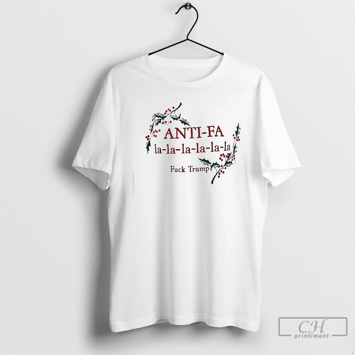 Premium Anti Fa La La La La La La Fuck Trump Christmas Season T Shirts Hoodie, Sweatshirt | AU18TeeNovaLab.com