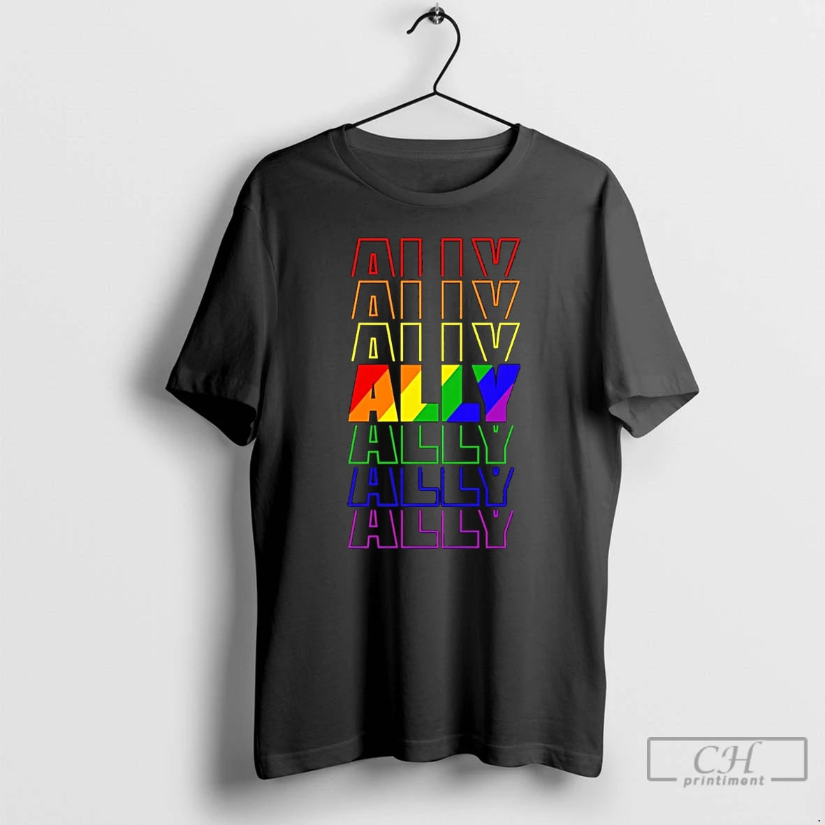 Premium Ally Lgbtq Rainbow T-Shirts, Hoodie, Sweatshirt | AU18TeeNovaLab.com