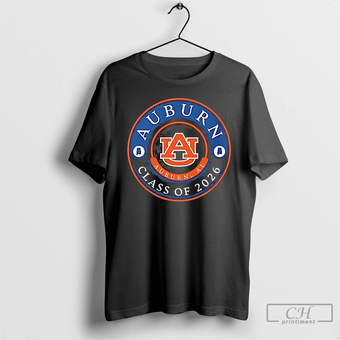 Premium Auburn Tigers Class Of 2026 Logo T Shirts