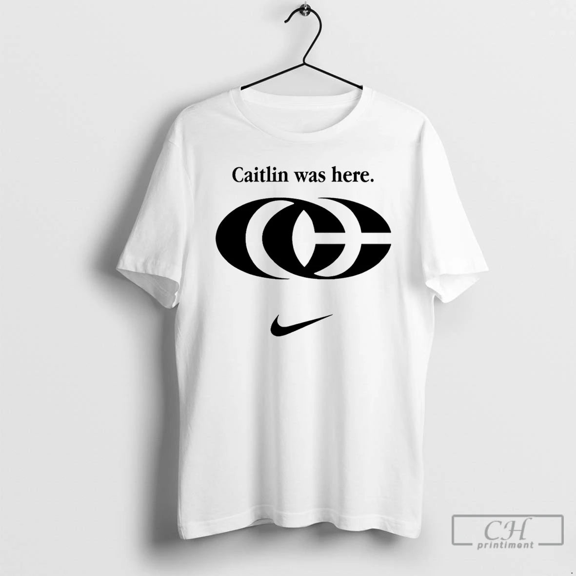 Premium Caitlin Was Here Logo T-Shirts, Hoodie, Sweatshirt | AU18TeeNovaLab.com