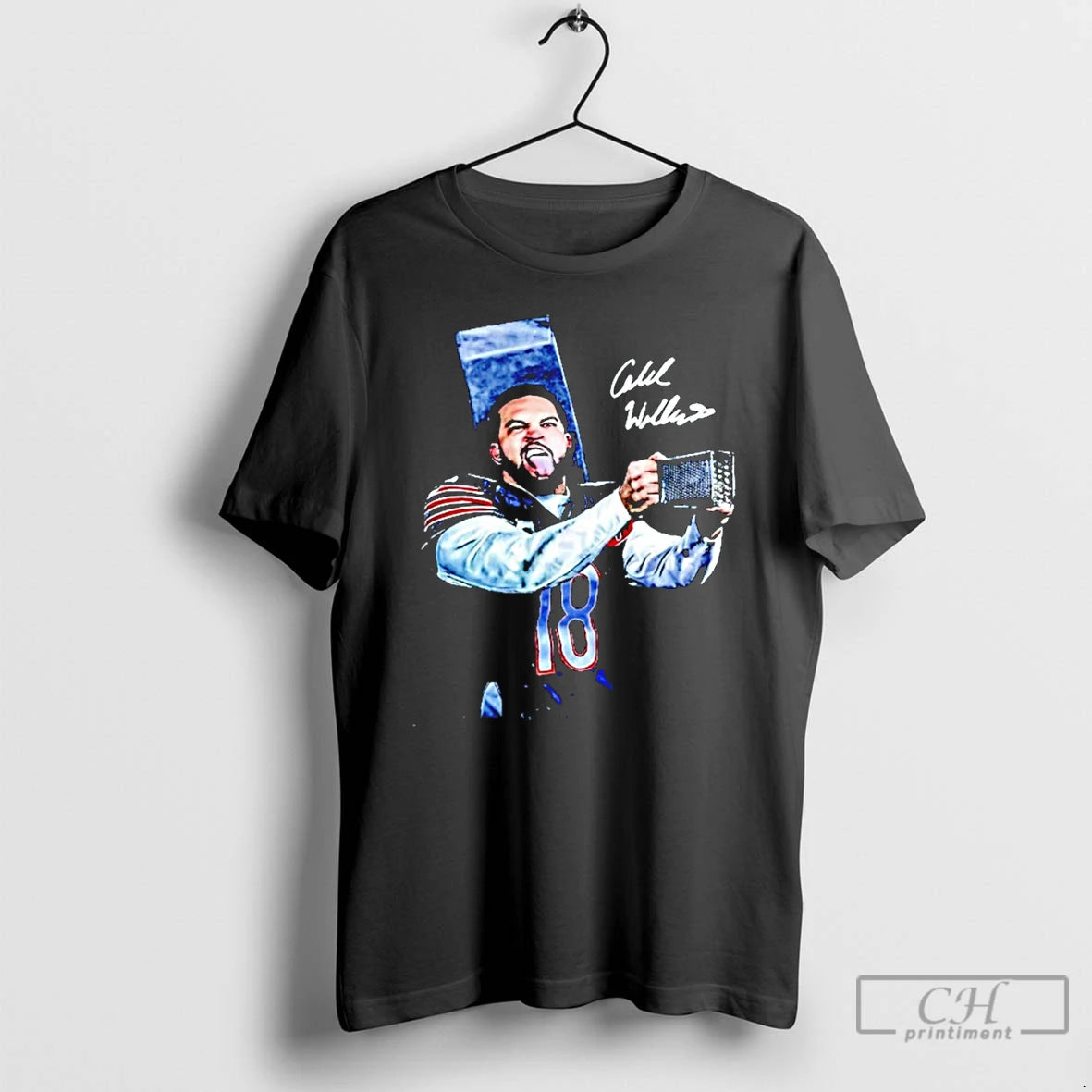 Premium Caleb Williams Cheese Grater Chicago Football Graphic