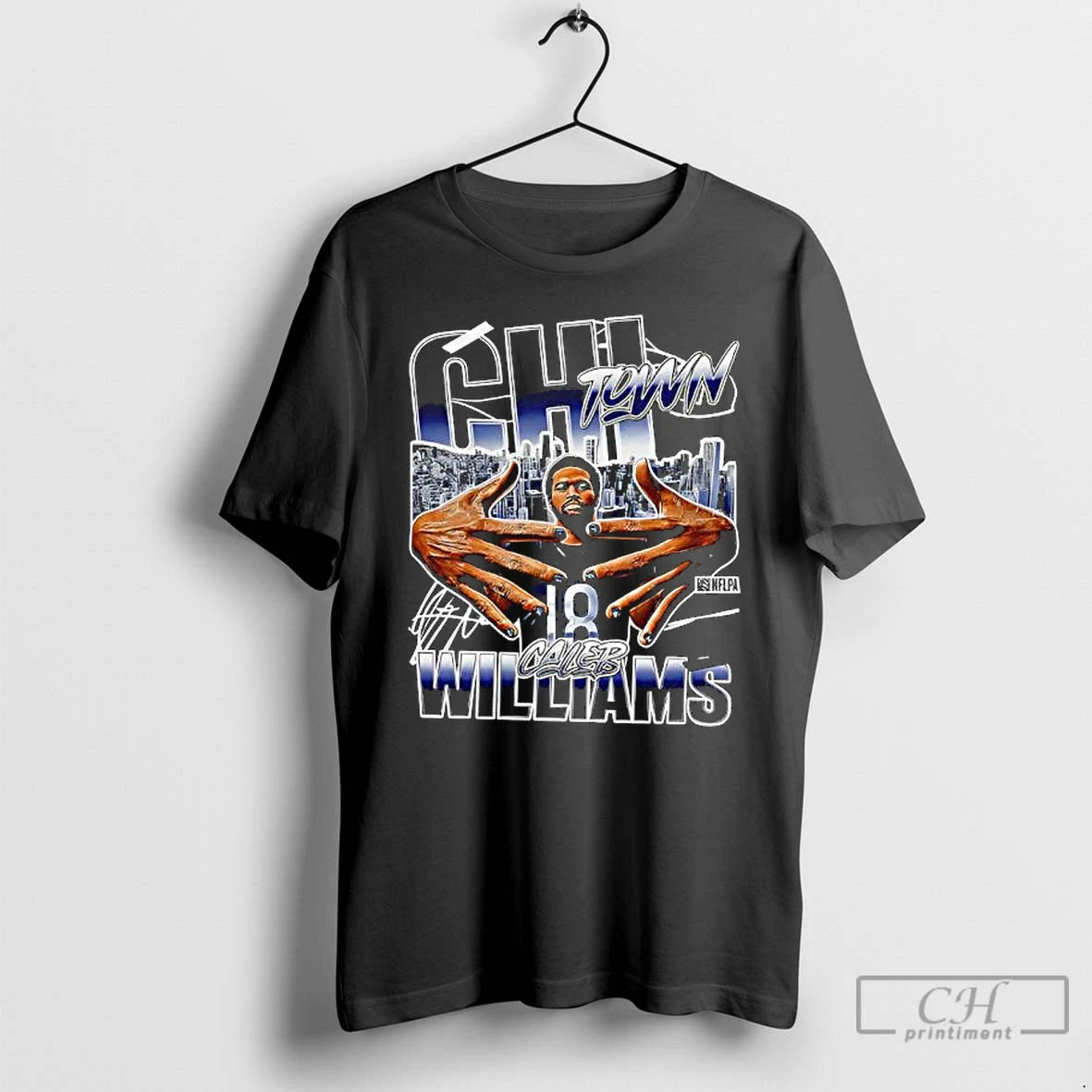 Premium Caleb Williams Chicago Chi Town T-Shirts, Hoodie, Sweatshirt | AU18TeeNovaLab.com