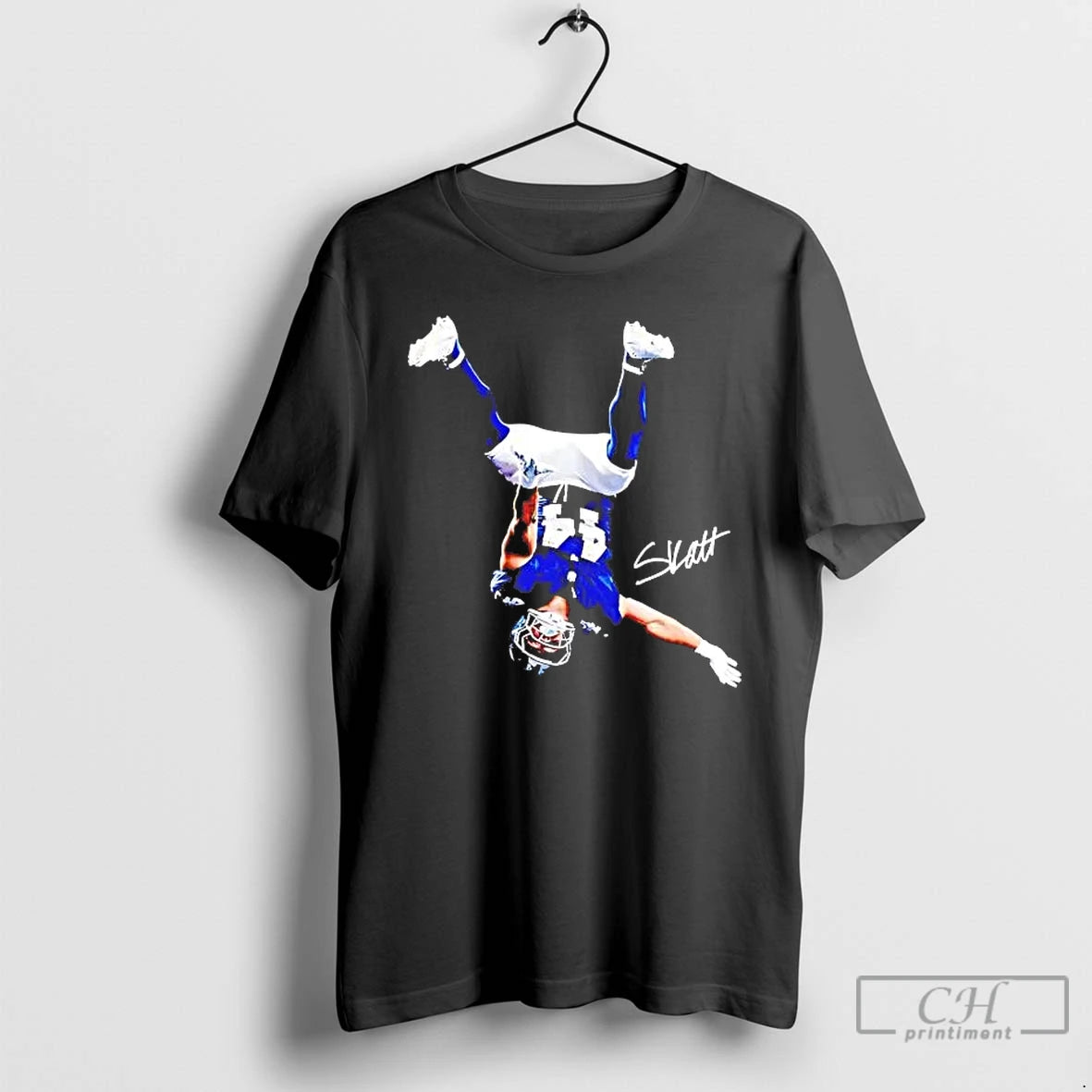 Premium Cam Skattebo Flipped Celebration Signature T-Shirts, Hoodie, Sweatshirt | AU18TeeNovaLab.com