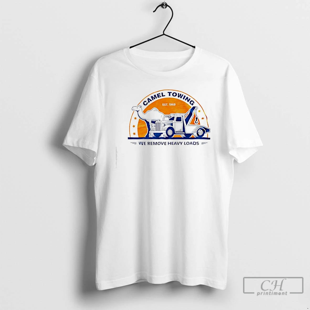 Premium Camel Towing Est 1969 We Remove Heavy Loads T-Shirts, Hoodie, Sweatshirt | AU18TeeNovaLab.com