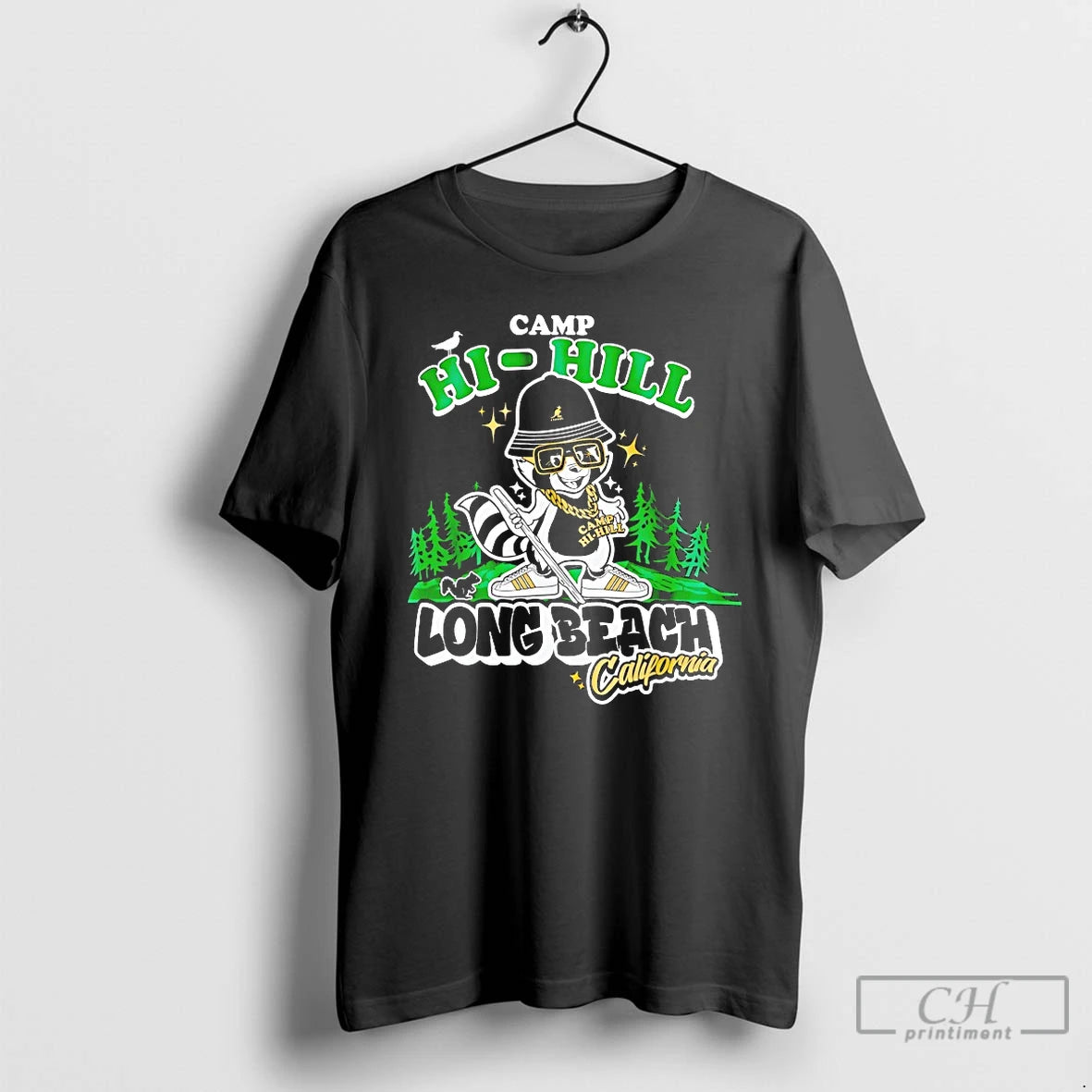 Premium Camp Hi Hill Long Beach California T-Shirts, Hoodie, Sweatshirt | AU18TeeNovaLab.com