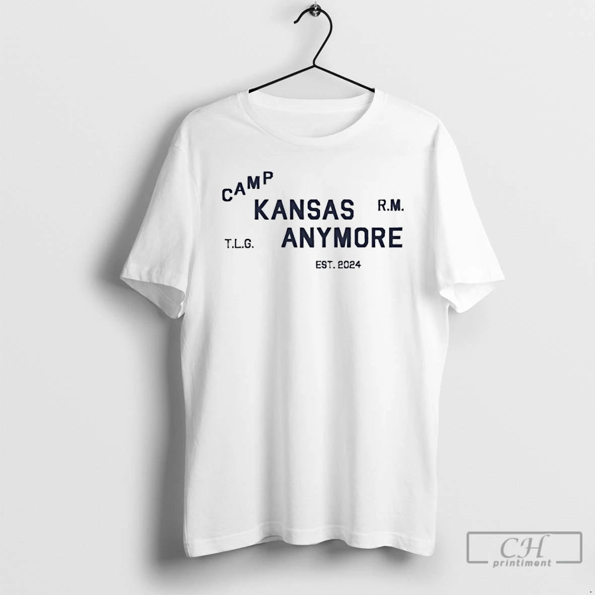 Premium Camp Kansas Anymore Est 2024 T-Shirts, Hoodie, Sweatshirt | AU18TeeNovaLab.com