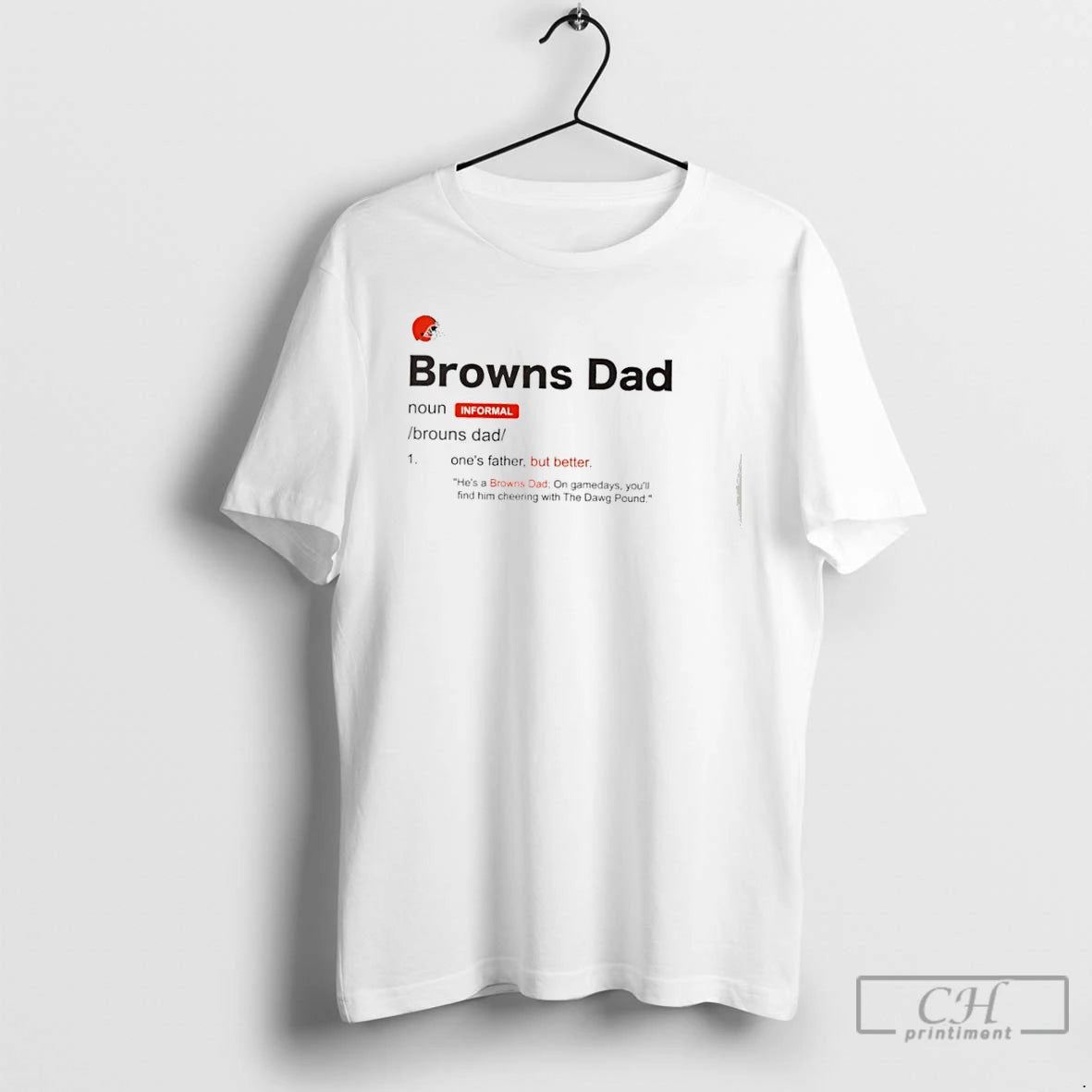 Premium Cleveland Browns Dad Definition T Shirts Hoodie, Sweatshirt | AU18TeeNovaLab.com