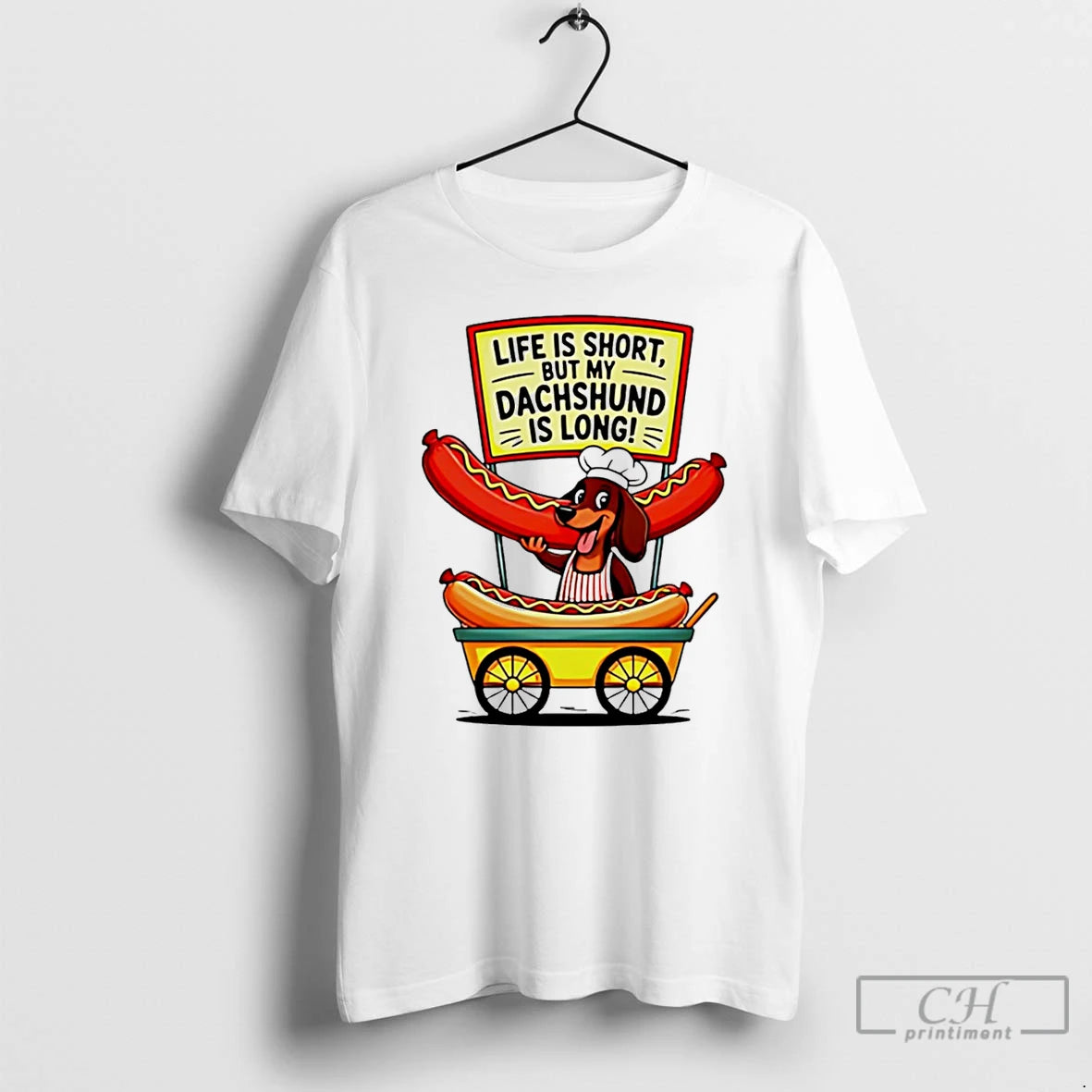 Premium Dog Life Is Short But My Dachshund Is Long T-Shirts, Hoodie, Sweatshirt | AU18TeeNovaLab.com